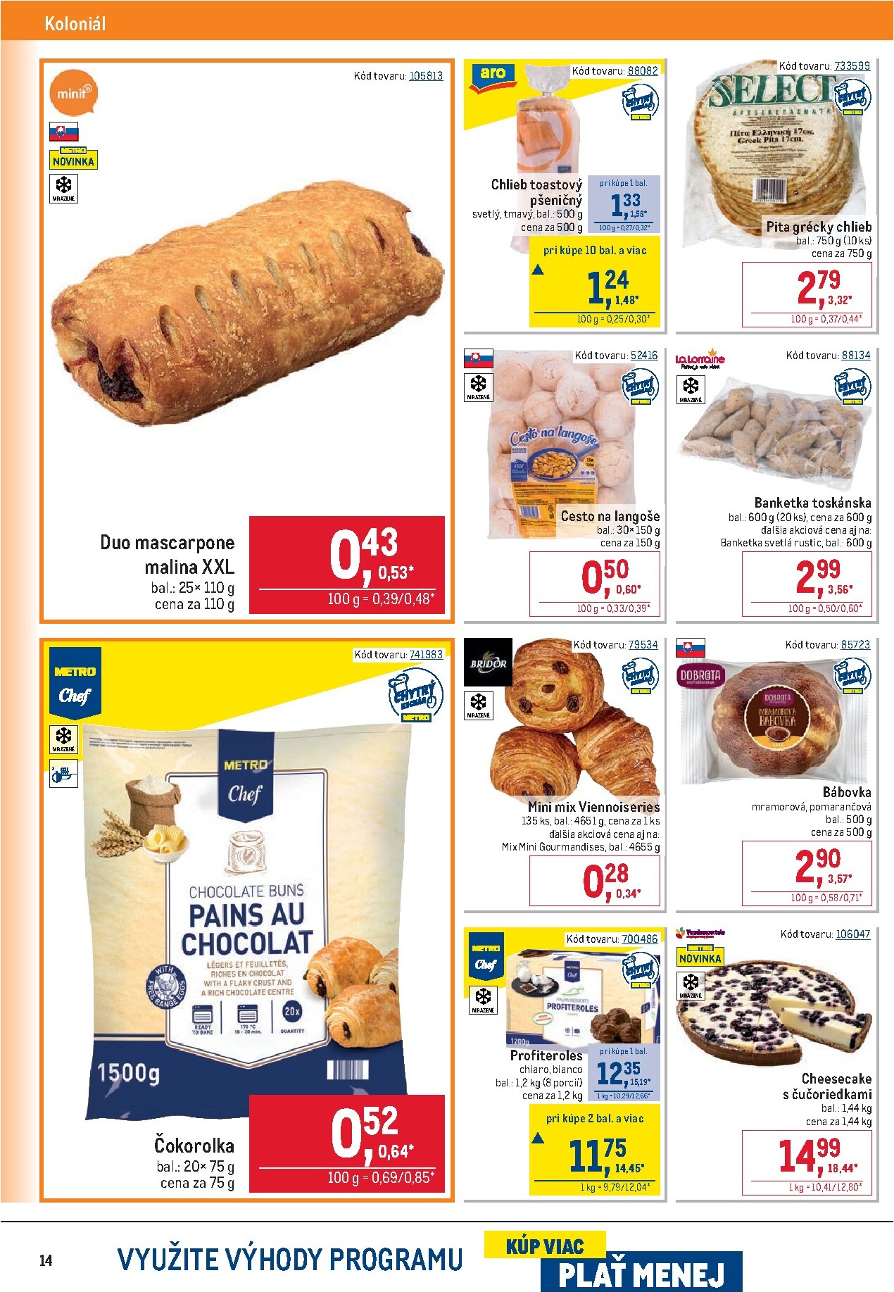 metro - Leták Metro - Gastronómia platný od 25.03.2026 do 21.04.2026 - page: 14