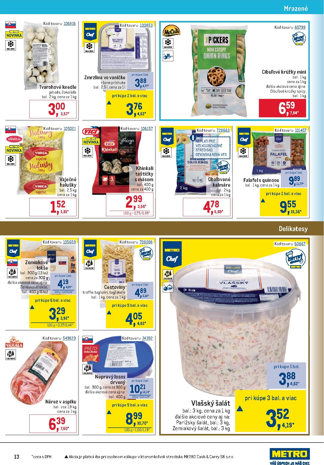 metro - Leták Metro - Gastronómia platný od 25.03.2026 do 21.04.2026 - page: 13