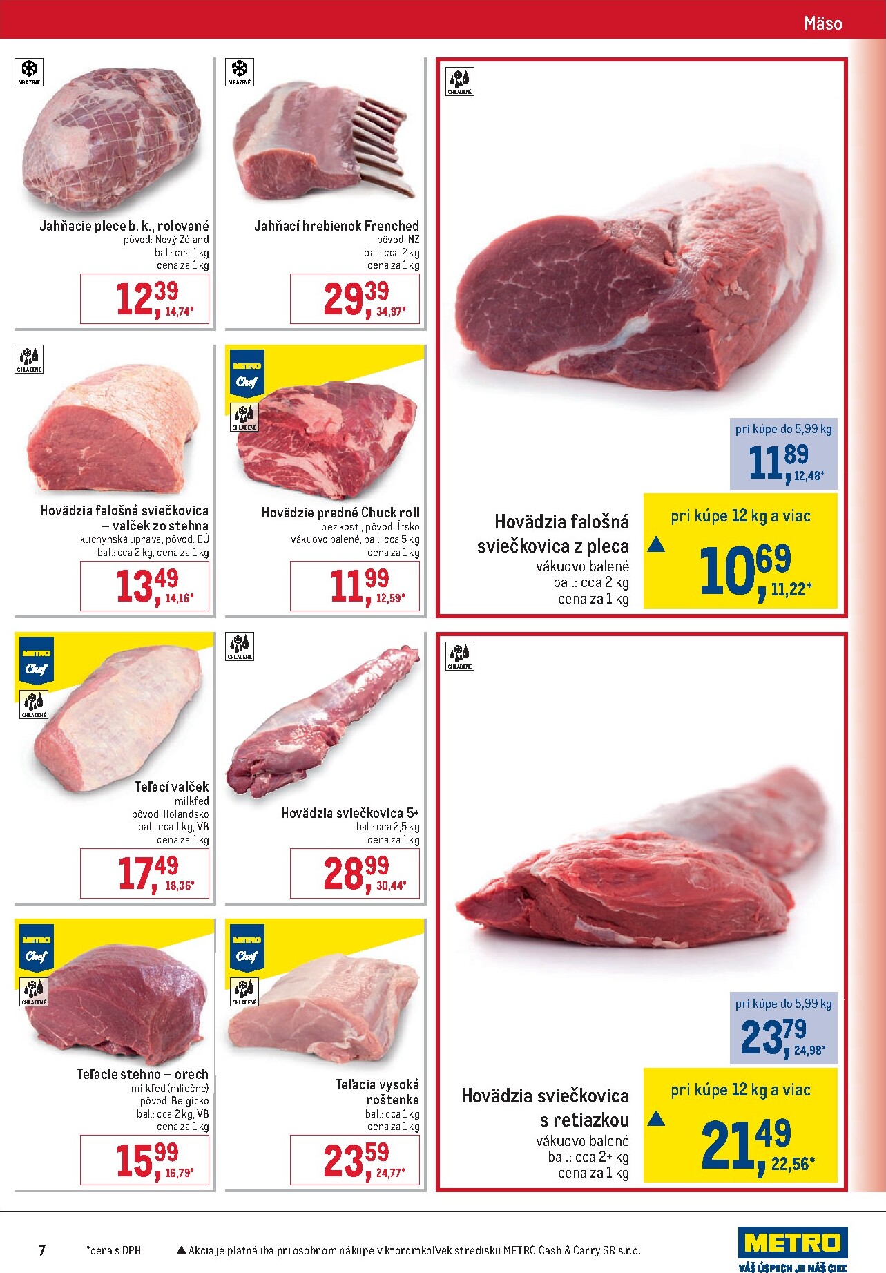 metro - Leták Metro - Gastronómia platný od 25.03.2026 do 21.04.2026 - page: 7