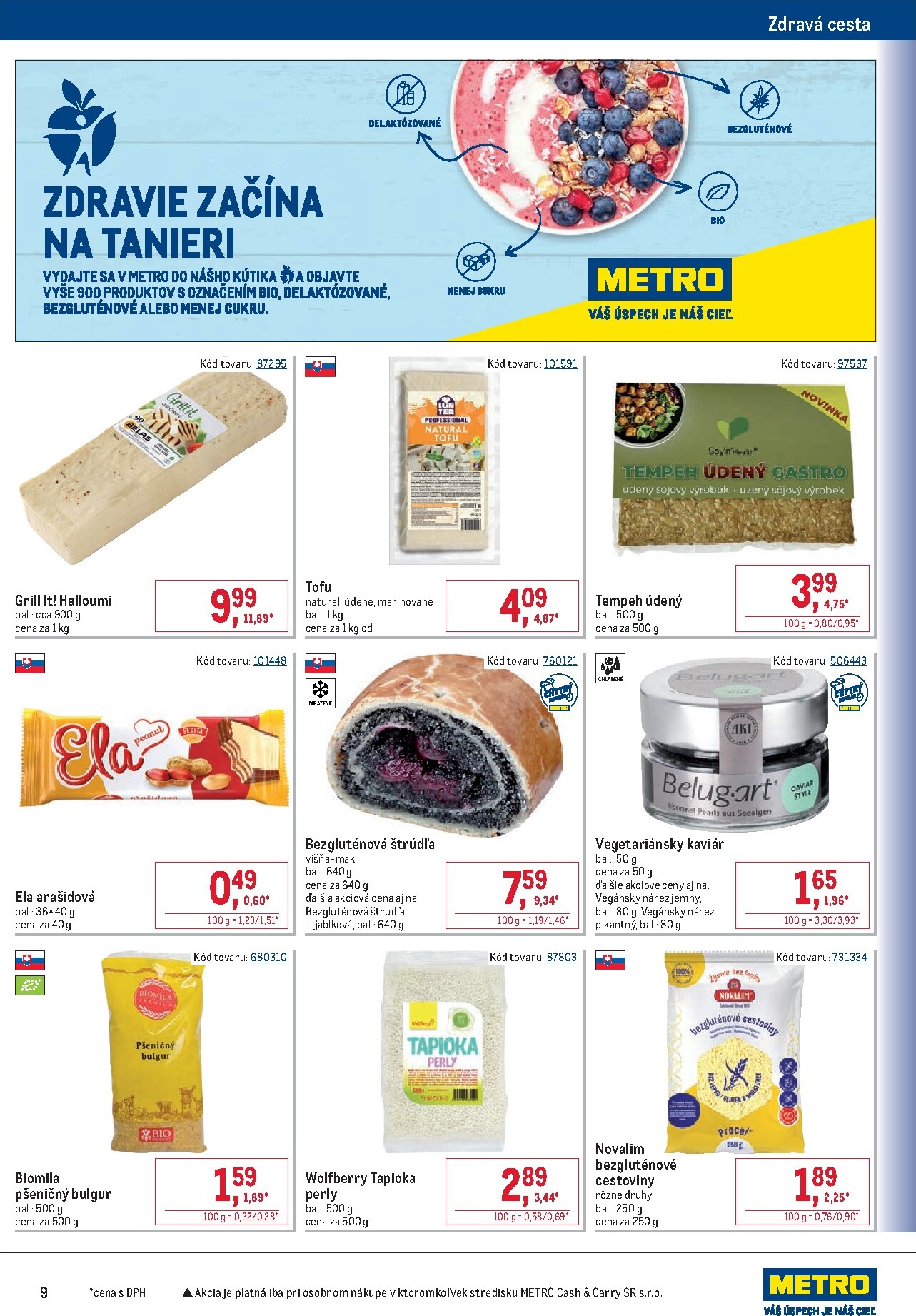 metro - Leták Metro - Gastronómia platný od 25.03.2026 do 21.04.2026 - page: 9