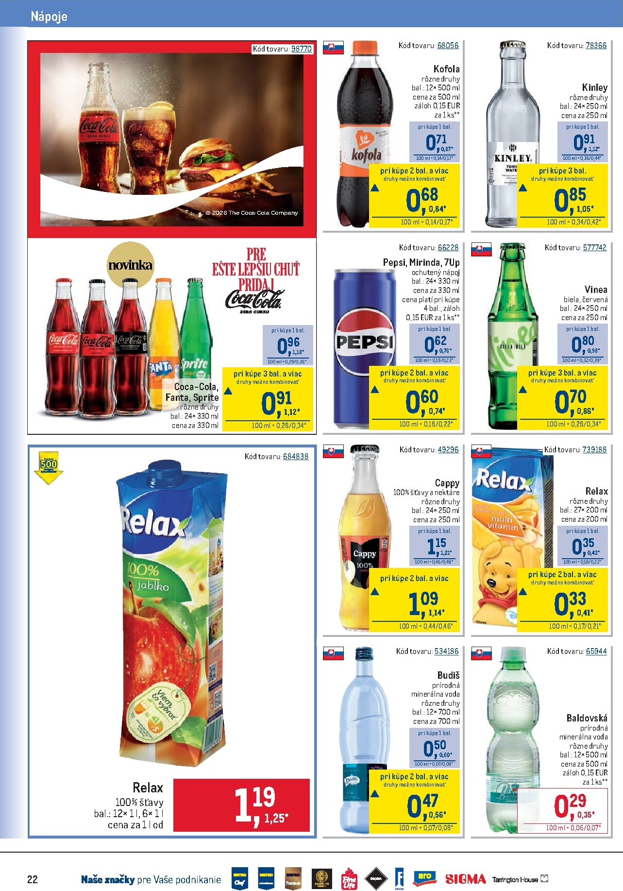 metro - Leták Metro - Gastronómia platný od 25.03.2026 do 21.04.2026 - page: 22