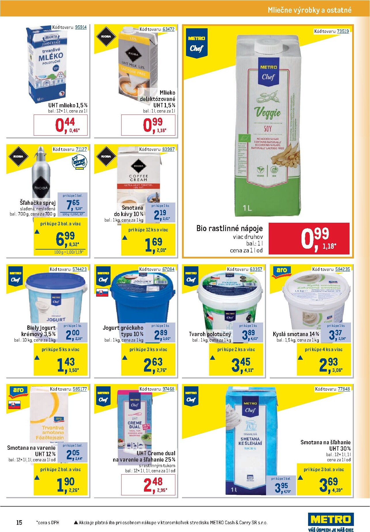 metro - Leták Metro - Gastronómia platný od 25.03.2026 do 21.04.2026 - page: 15