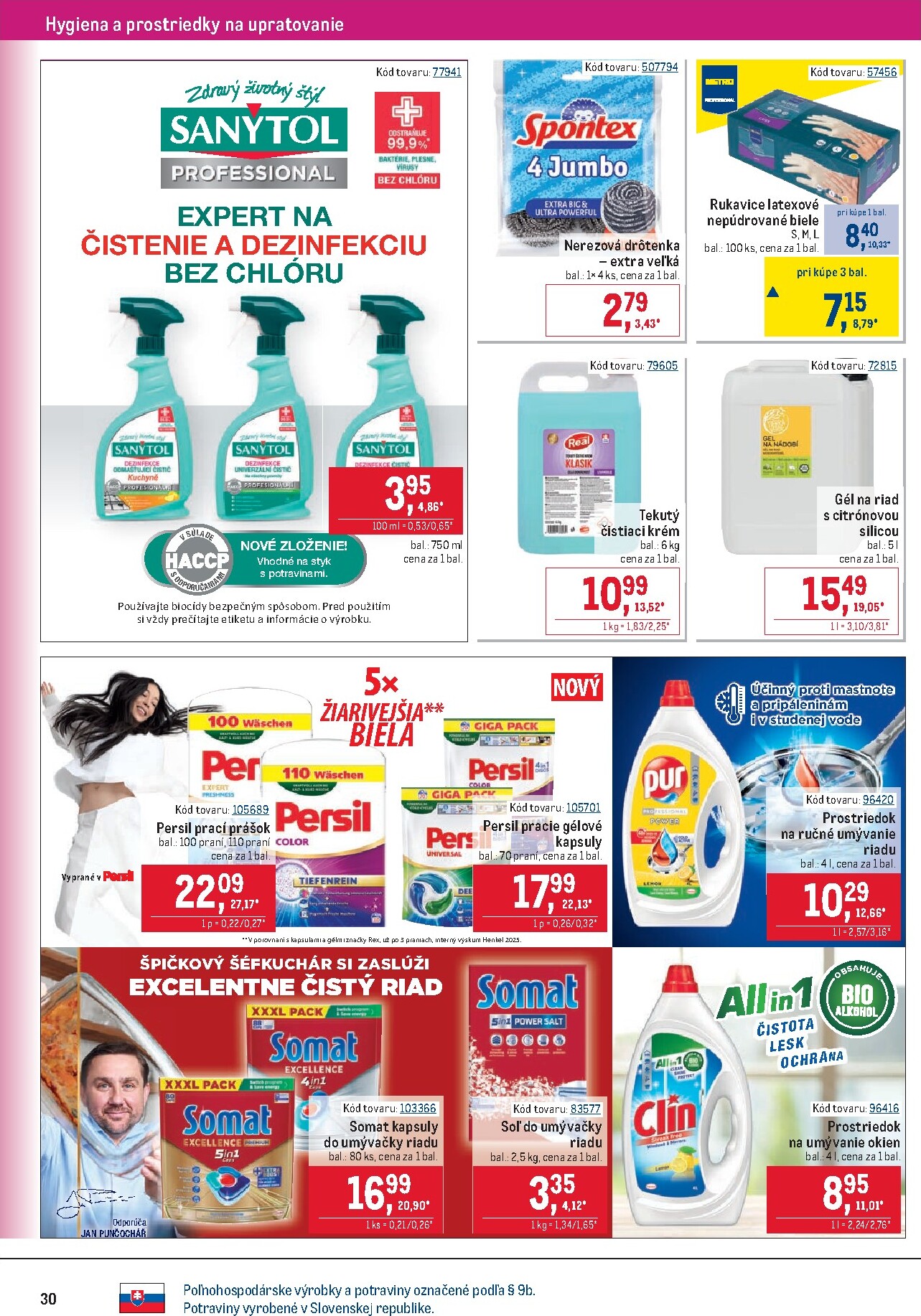 metro - Leták Metro - Gastronómia platný od 25.03.2026 do 21.04.2026 - page: 30