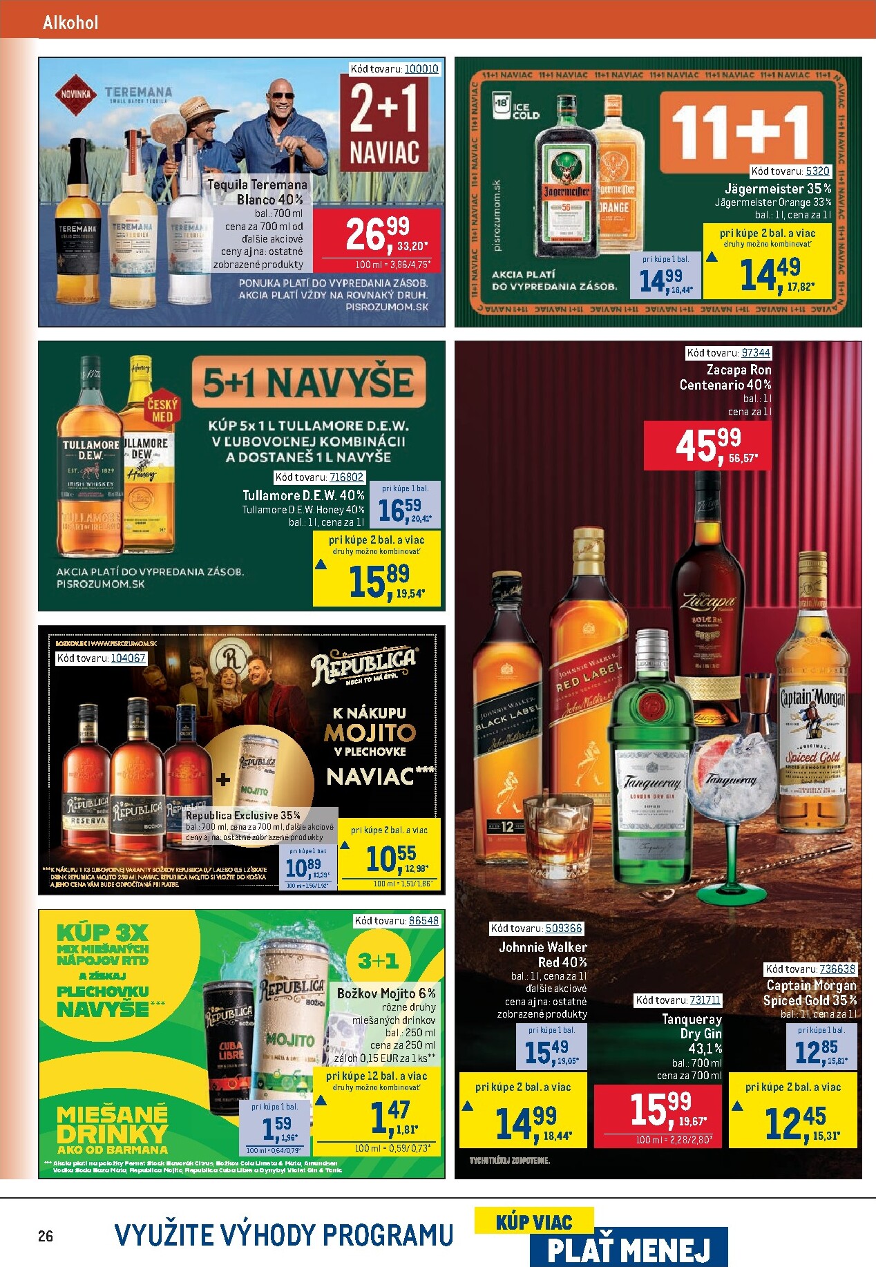 metro - Leták Metro - Gastronómia platný od 25.03.2026 do 21.04.2026 - page: 26