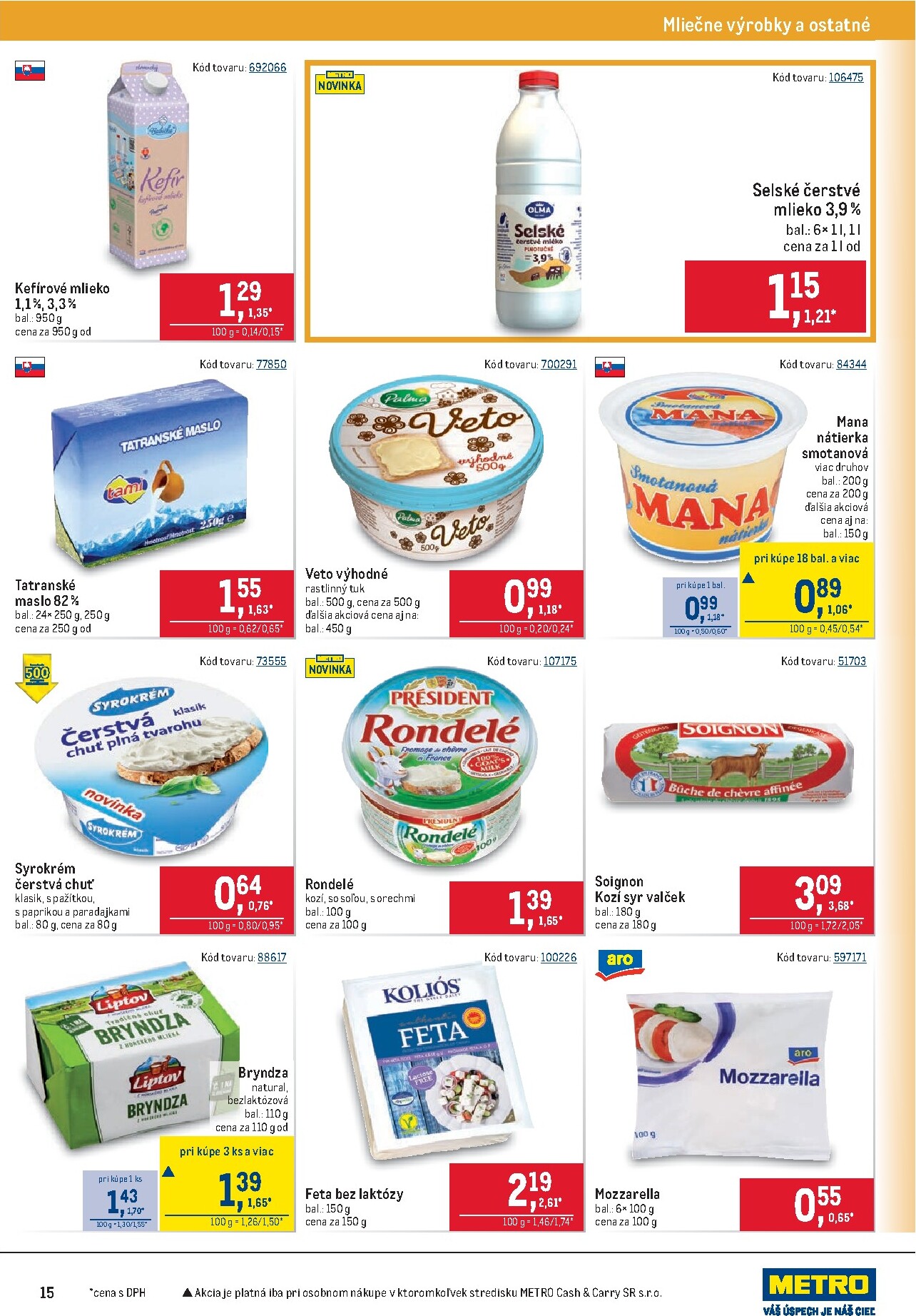 metro - Leták Metro - Maloobchod platný od 25.03.2026 do 07.04.2026 - page: 15