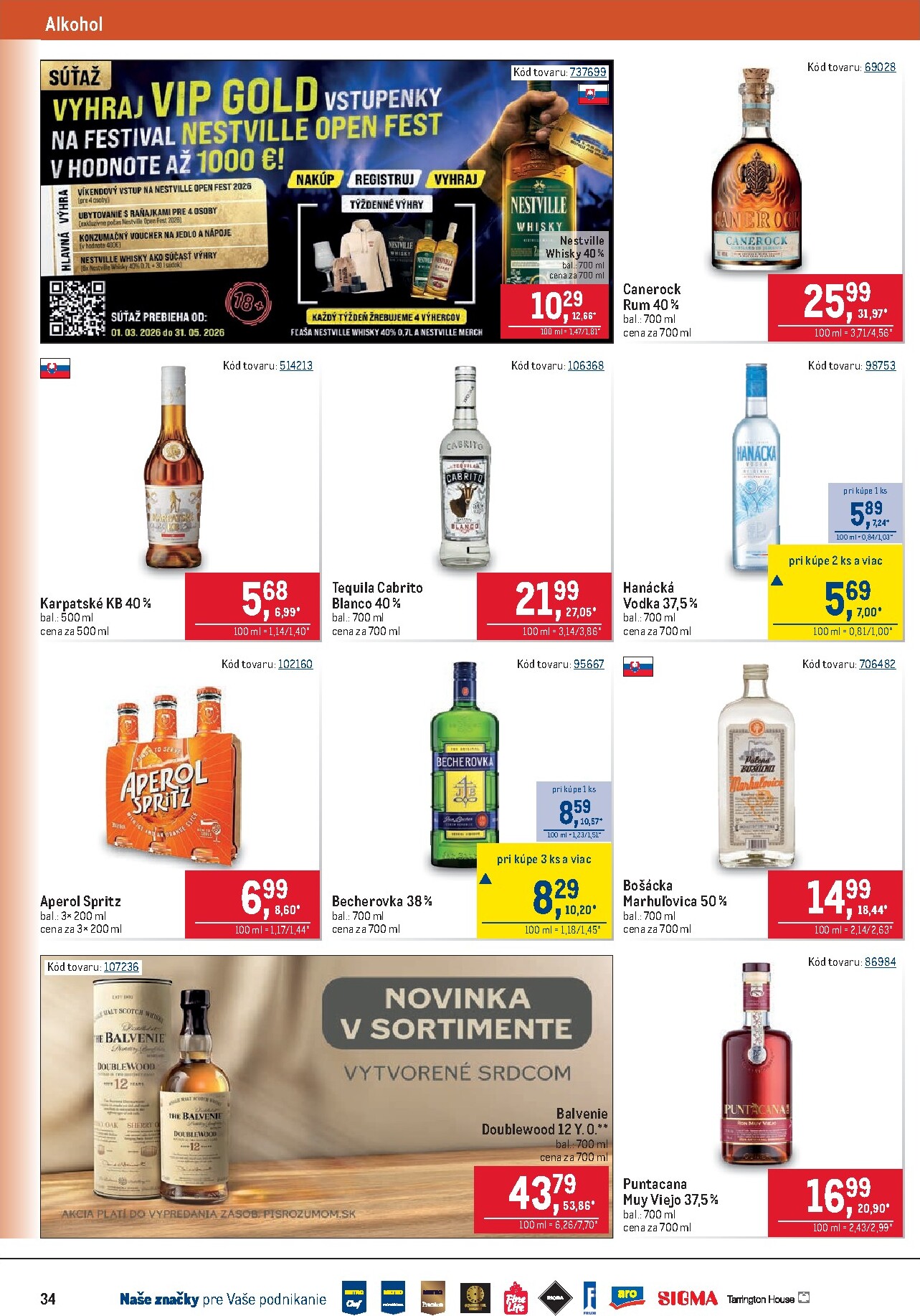 metro - Leták Metro - Maloobchod platný od 25.03.2026 do 07.04.2026 - page: 34