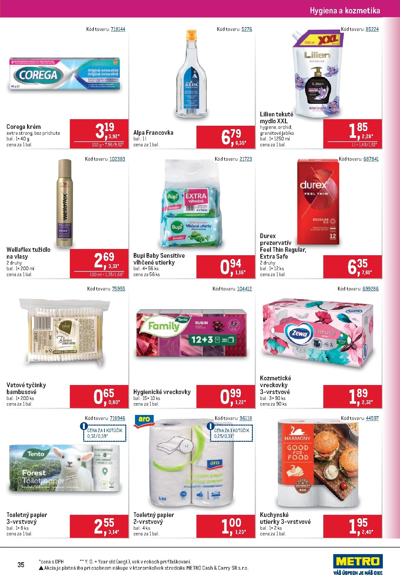 metro - Leták Metro - Maloobchod platný od 25.03.2026 do 07.04.2026 - page: 35