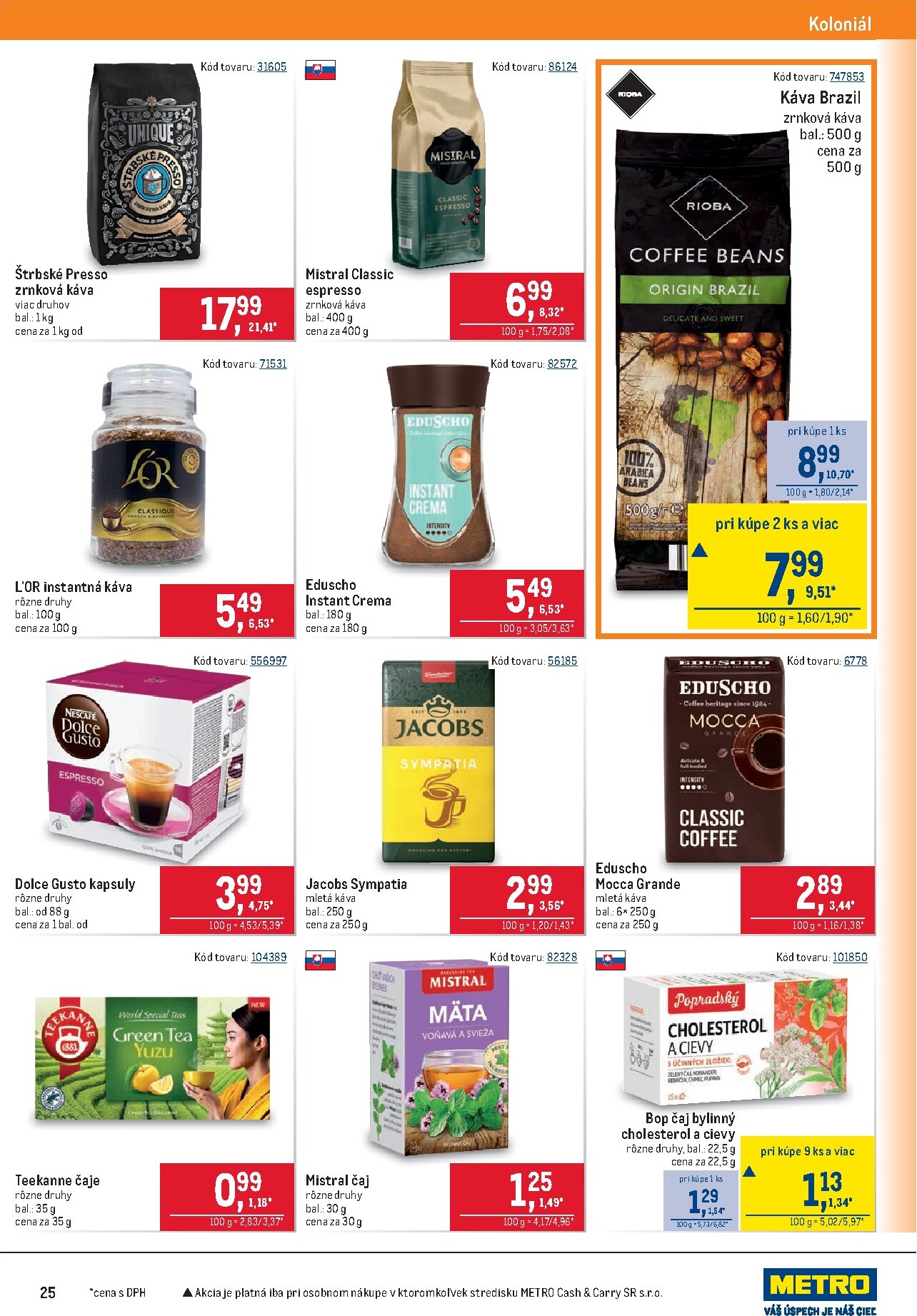 metro - Leták Metro - Maloobchod platný od 25.03.2026 do 07.04.2026 - page: 25