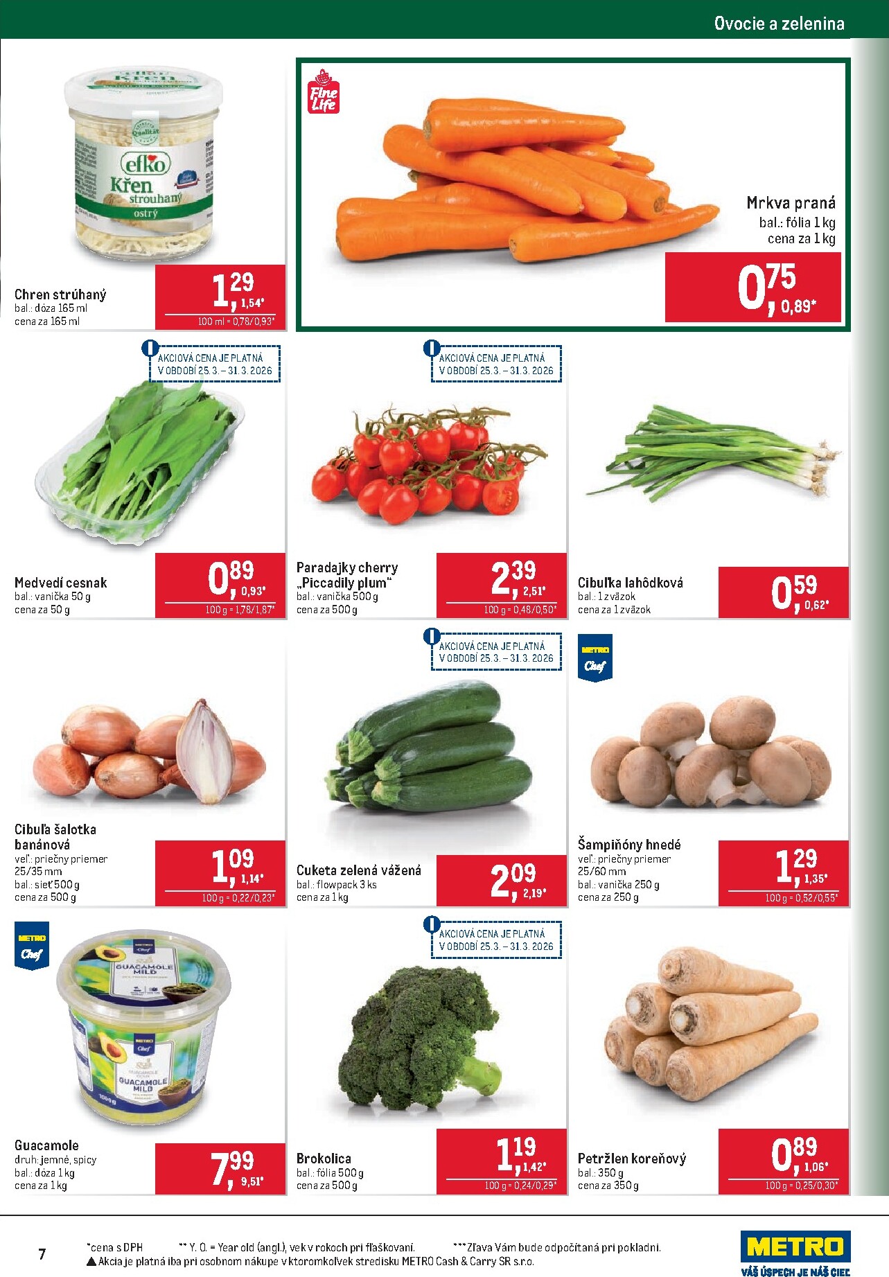 metro - Leták Metro - Maloobchod platný od 25.03.2026 do 07.04.2026 - page: 7