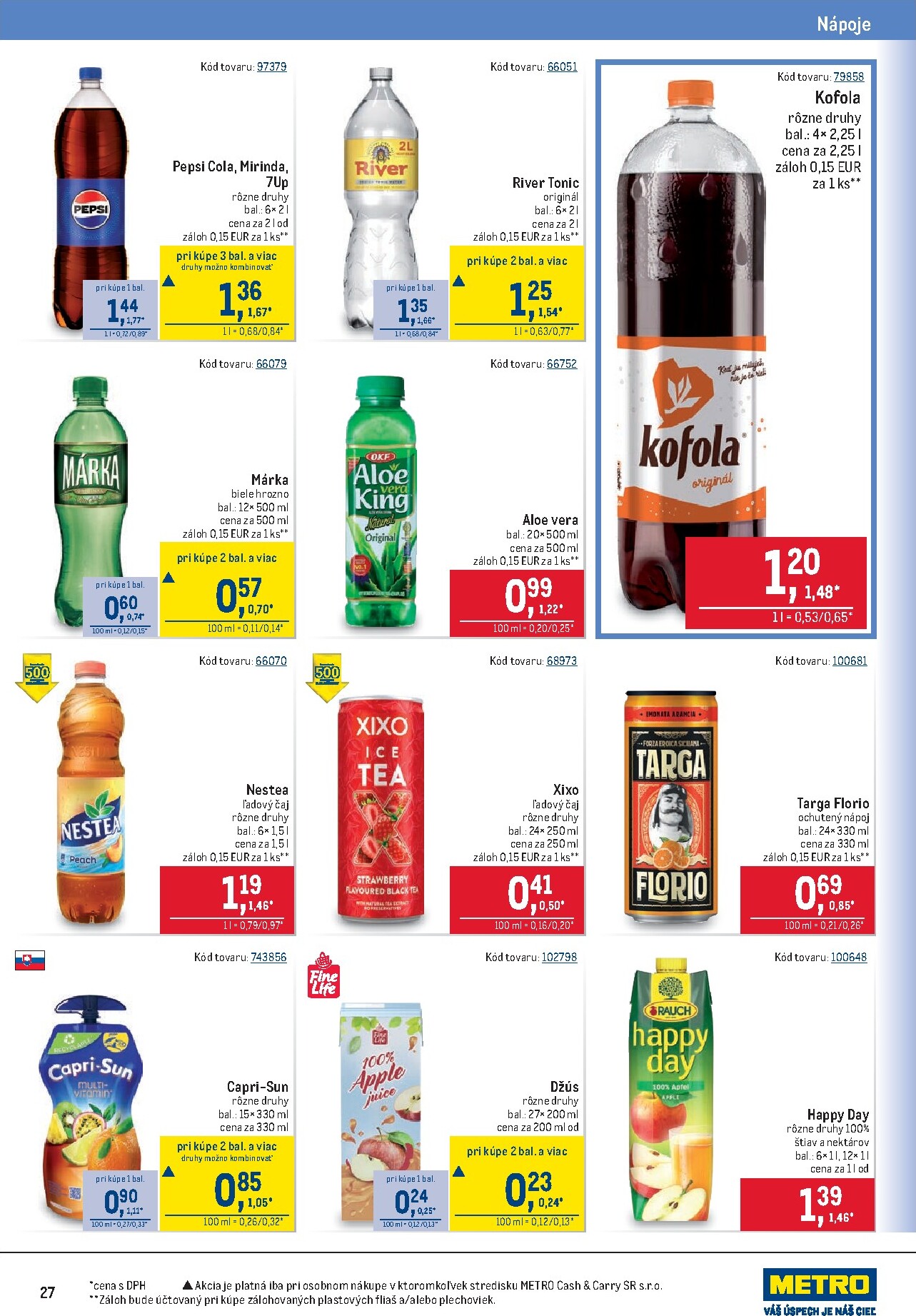 metro - Leták Metro - Maloobchod platný od 25.03.2026 do 07.04.2026 - page: 27
