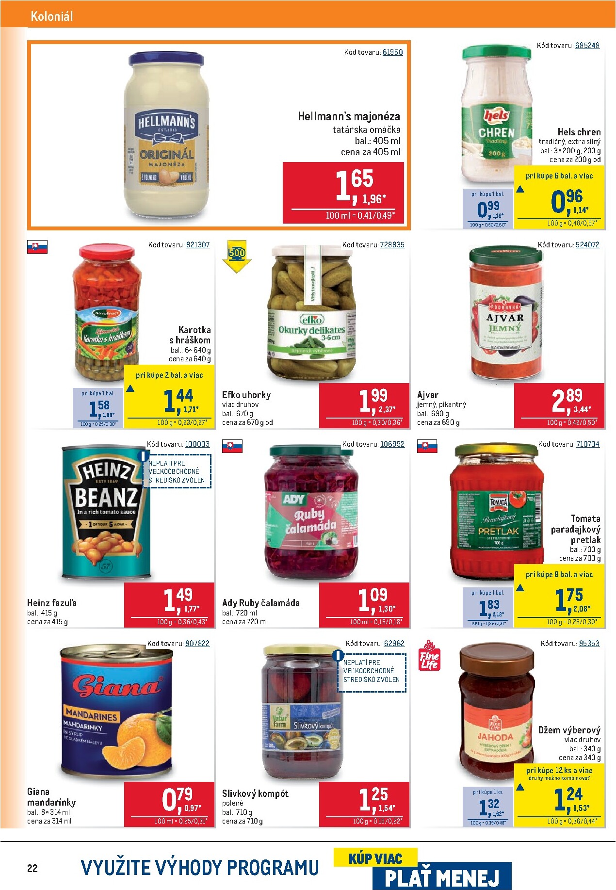 metro - Leták Metro - Maloobchod platný od 25.03.2026 do 07.04.2026 - page: 22