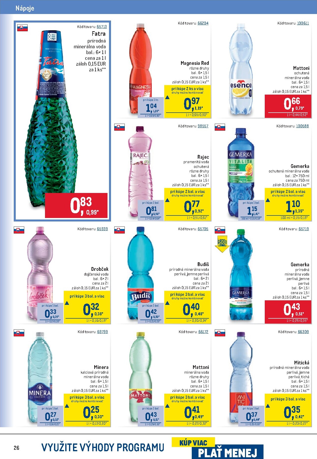 metro - Leták Metro - Maloobchod platný od 25.03.2026 do 07.04.2026 - page: 26