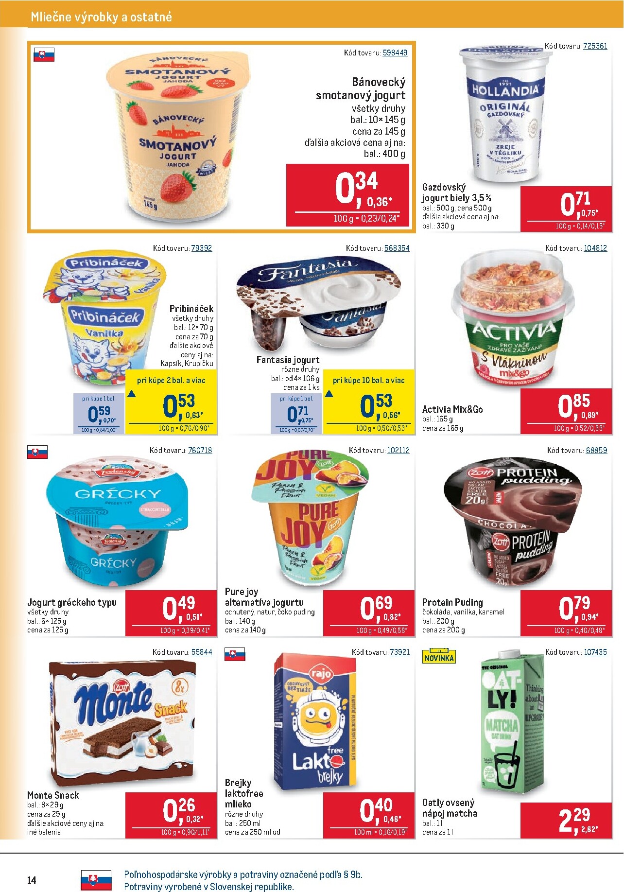 metro - Leták Metro - Maloobchod platný od 25.03.2026 do 07.04.2026 - page: 14