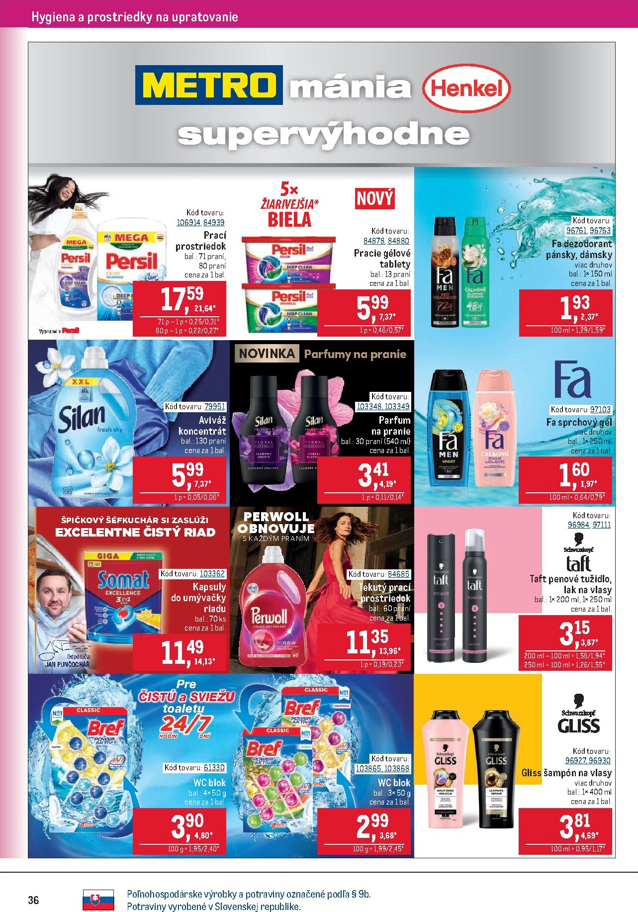 metro - Leták Metro - Maloobchod platný od 25.03.2026 do 07.04.2026 - page: 36