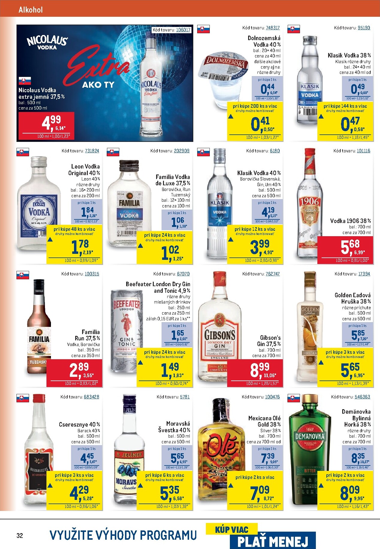 metro - Leták Metro - Maloobchod platný od 25.03.2026 do 07.04.2026 - page: 32