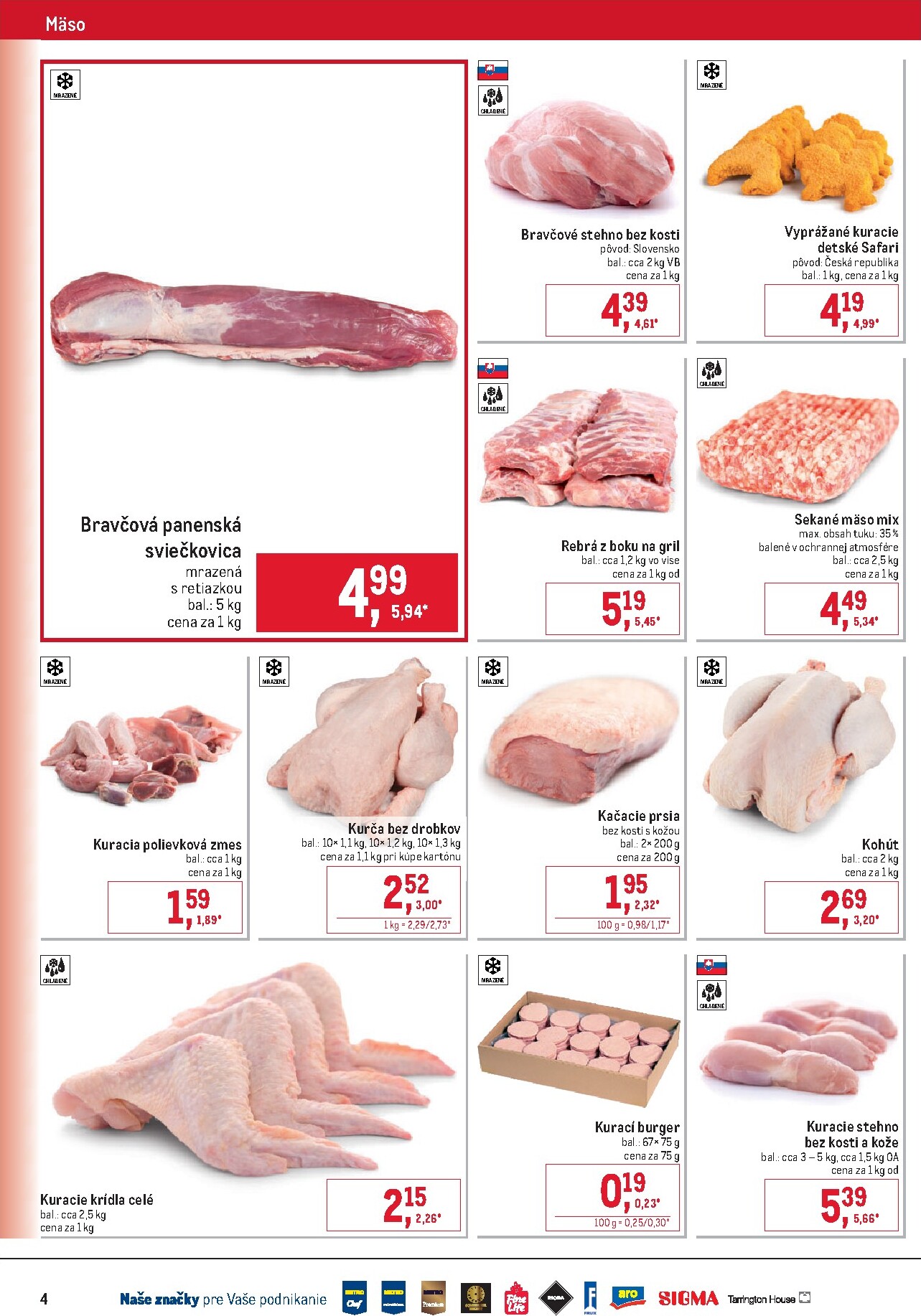 metro - Aktuálny leták Metro - Gastronómia platný od stredy, 08.04.2026 do utorka, 21.04.2026 - page: 4