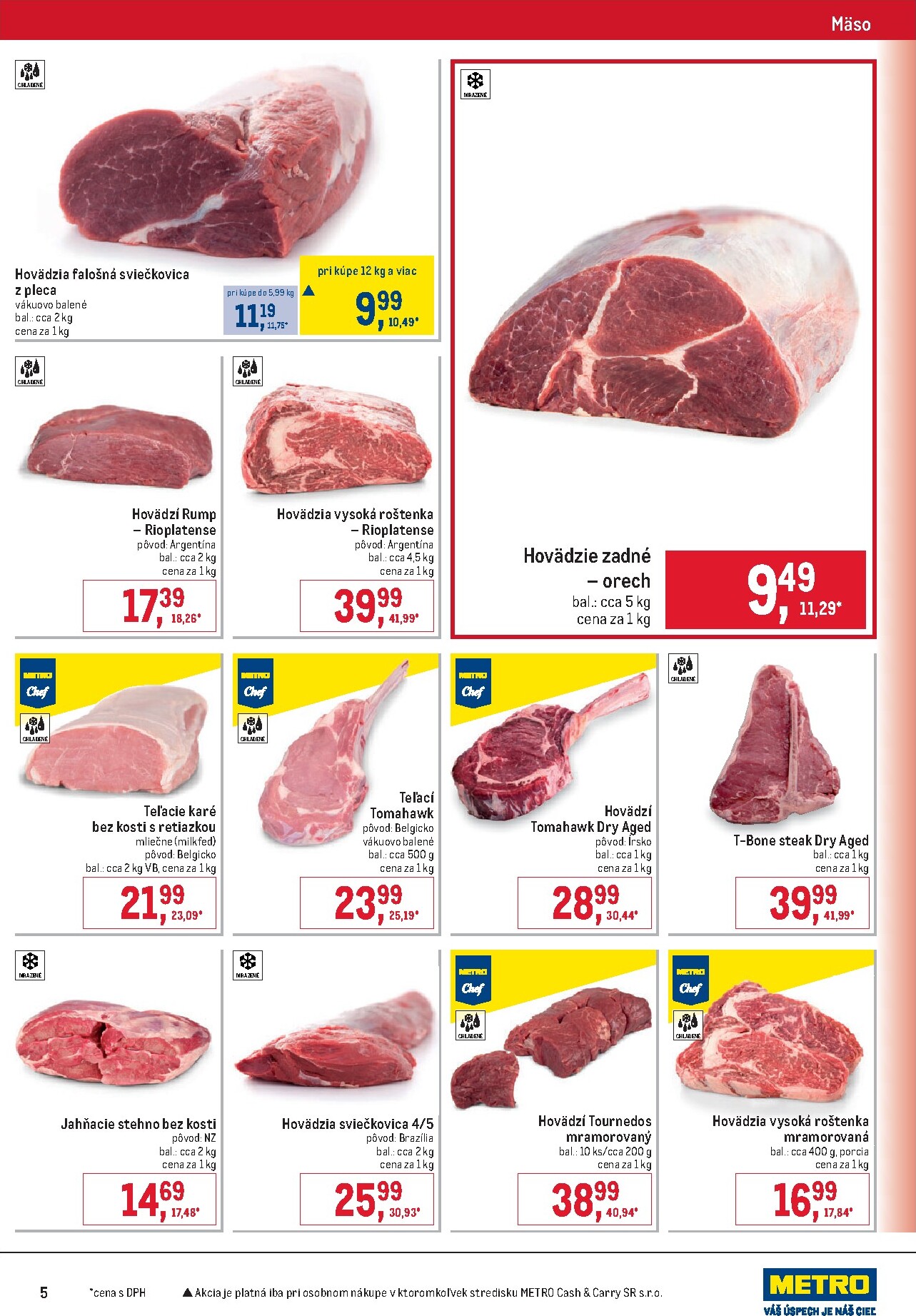 metro - Aktuálny leták Metro - Gastronómia platný od stredy, 08.04.2026 do utorka, 21.04.2026 - page: 5