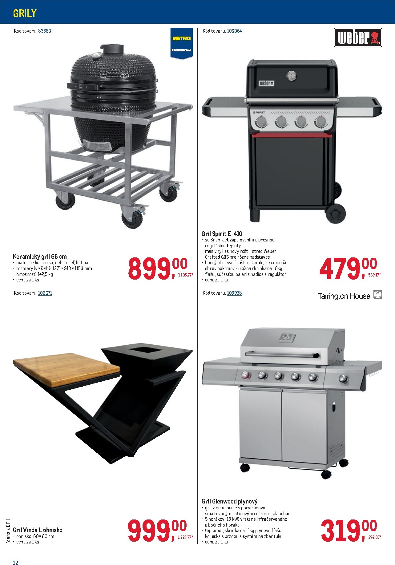 metro - Aktuálny leták Metro - Vonkajšie vybavenie 2 platný od stredy, 08.04.2026 do utorka, 05.05.2026 - page: 12