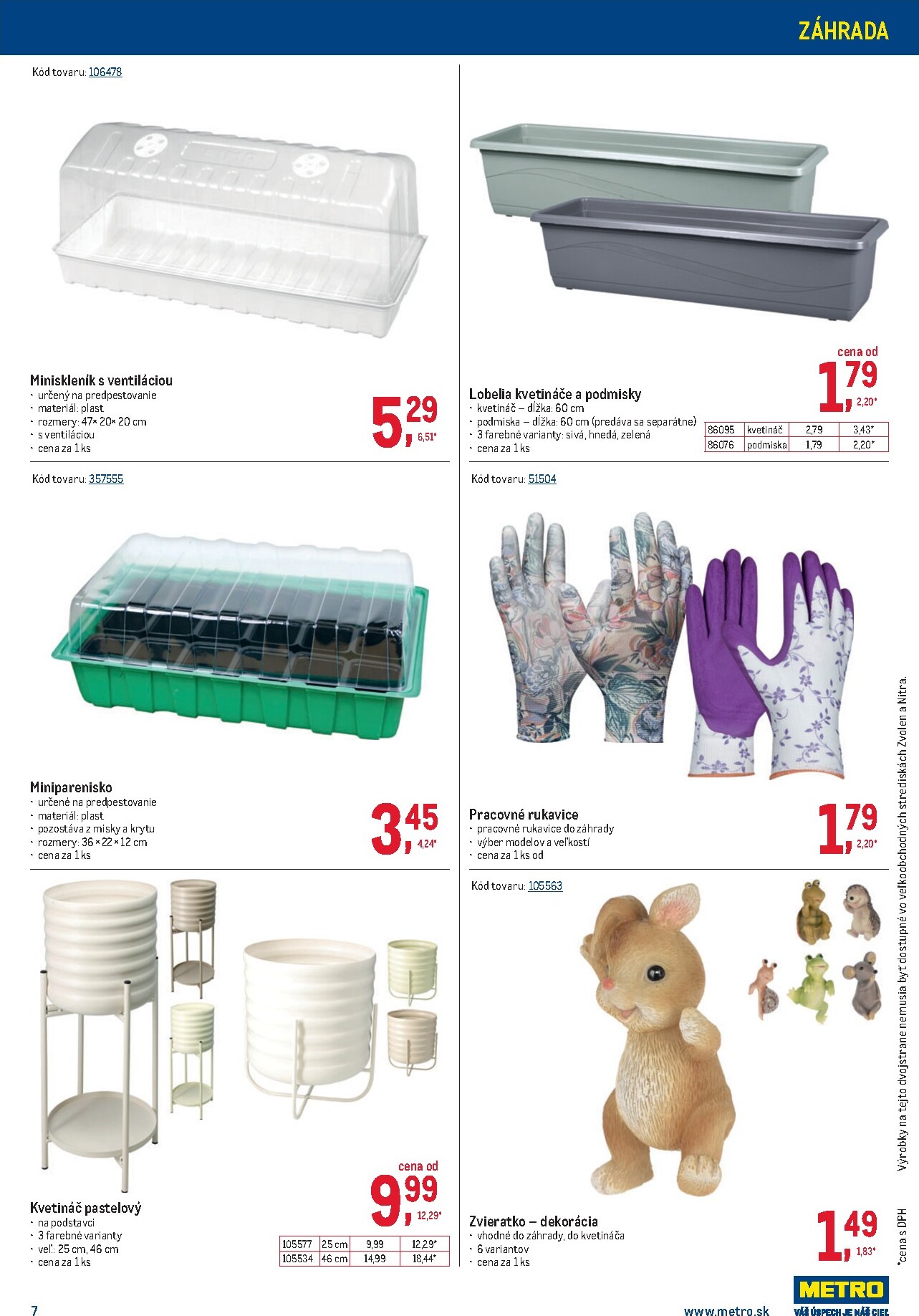 metro - Aktuálny leták Metro - Vonkajšie vybavenie 2 platný od stredy, 08.04.2026 do utorka, 05.05.2026 - page: 7