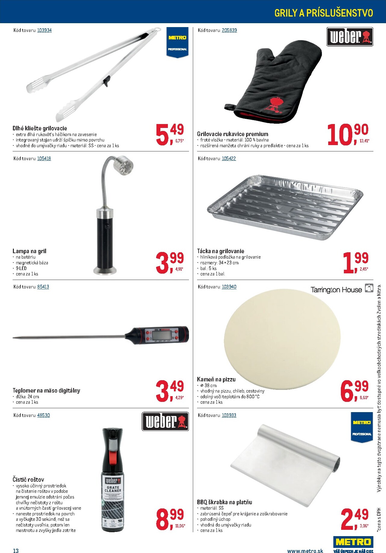 metro - Aktuálny leták Metro - Vonkajšie vybavenie 2 platný od stredy, 08.04.2026 do utorka, 05.05.2026 - page: 13