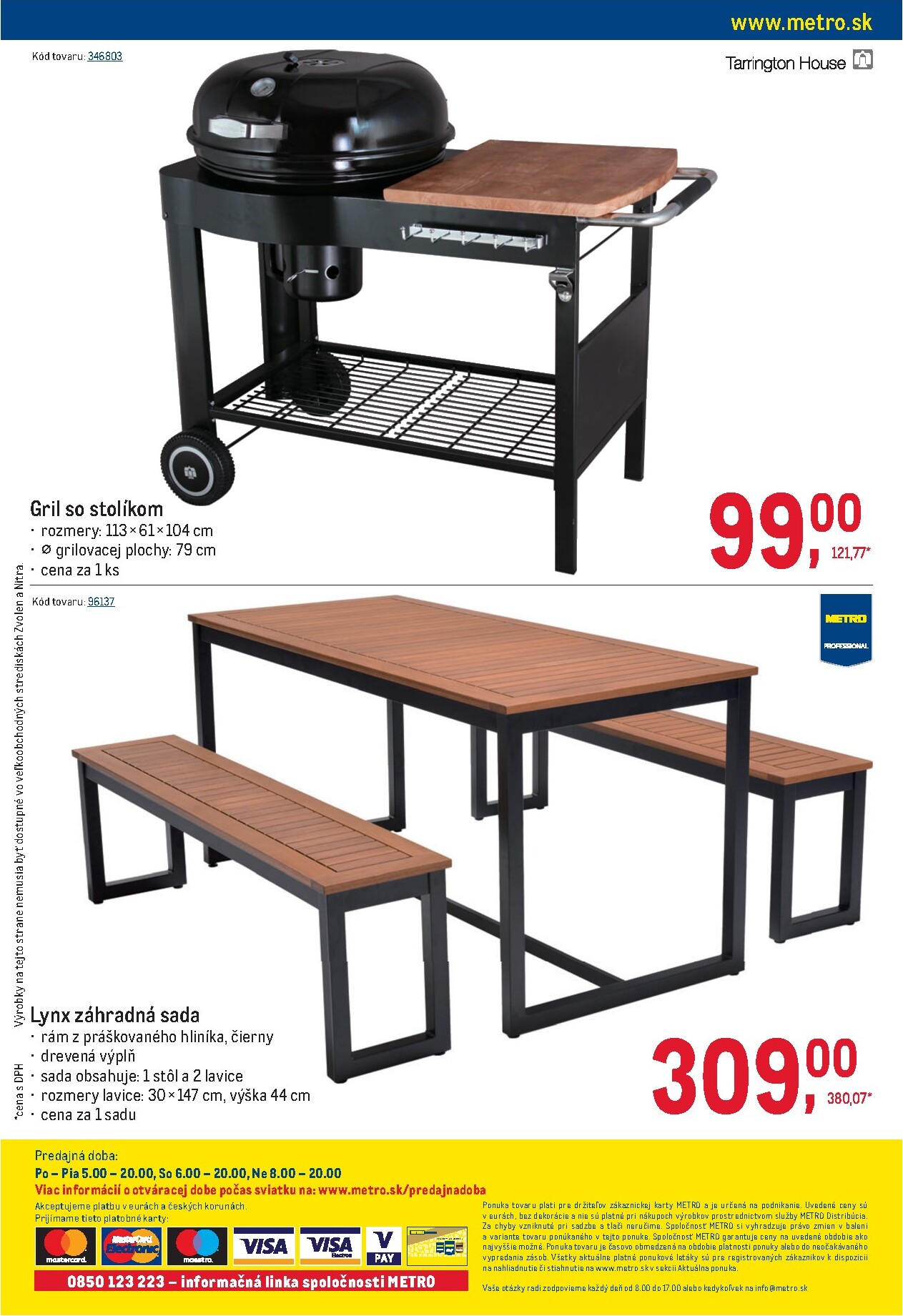 metro - Aktuálny leták Metro - Vonkajšie vybavenie 2 platný od stredy, 08.04.2026 do utorka, 05.05.2026 - page: 14