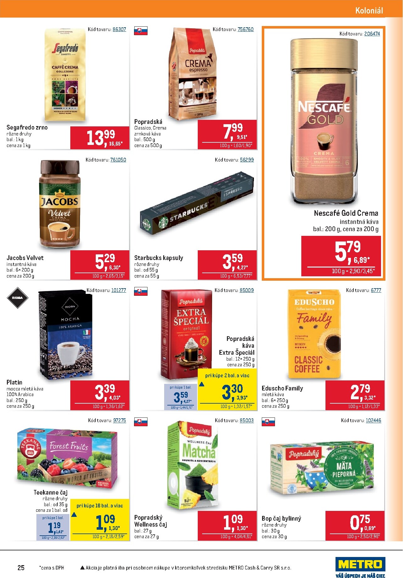 metro - Aktuálny leták Metro - Maloobchod platný od stredy, 08.04.2026 do utorka, 21.04.2026 - page: 25