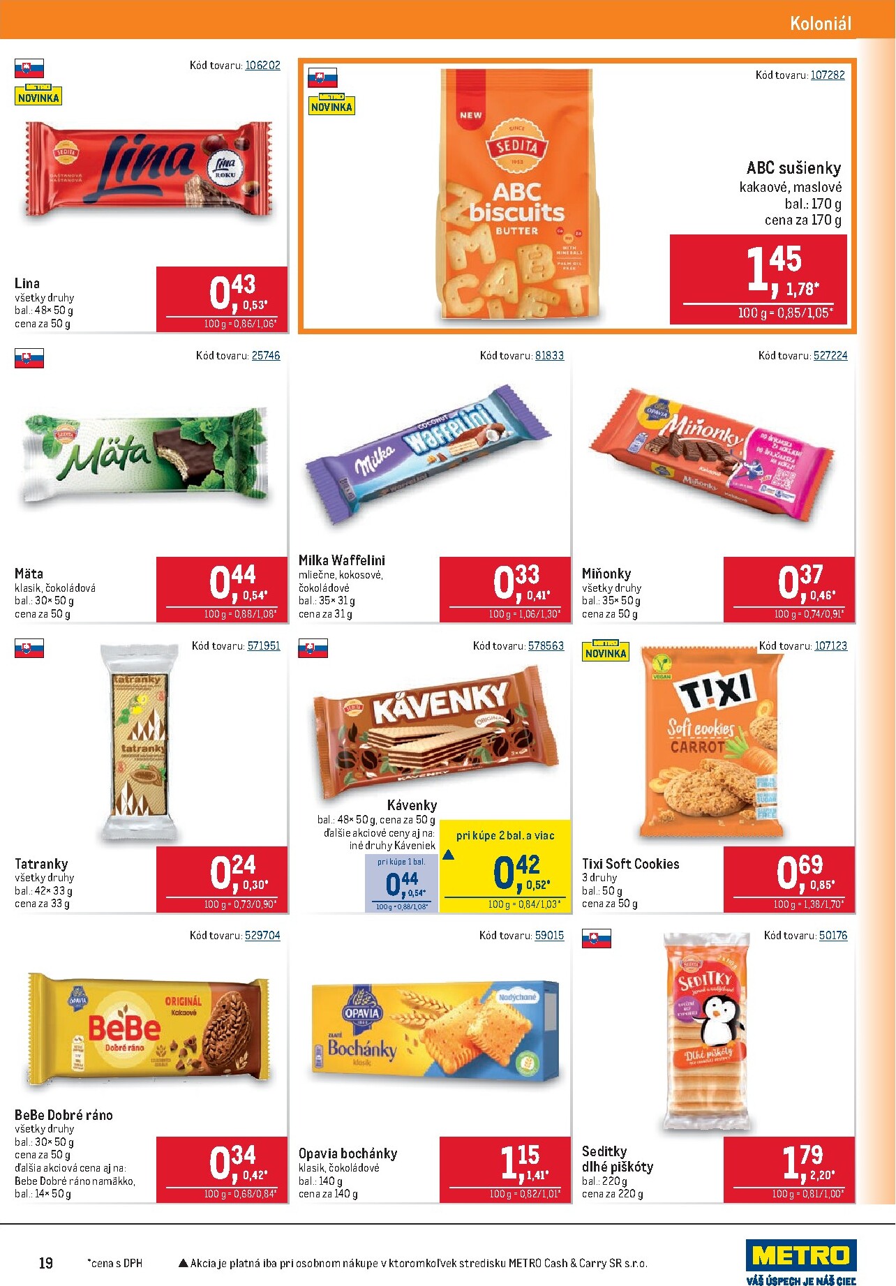 metro - Aktuálny leták Metro - Maloobchod platný od stredy, 08.04.2026 do utorka, 21.04.2026 - page: 19
