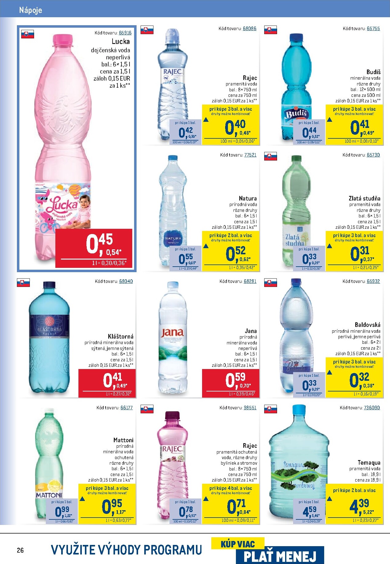 metro - Aktuálny leták Metro - Maloobchod platný od stredy, 08.04.2026 do utorka, 21.04.2026 - page: 26