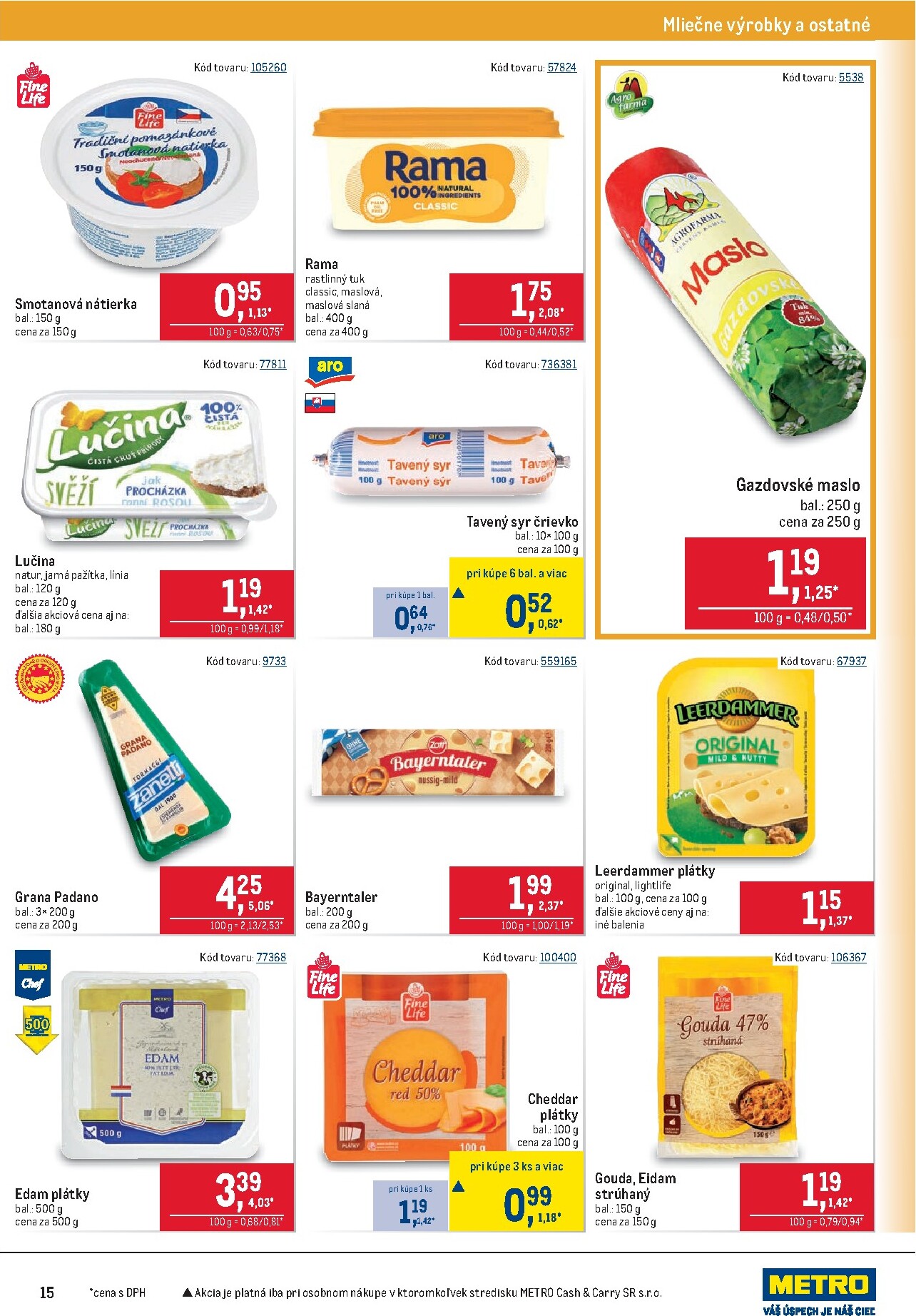 metro - Aktuálny leták Metro - Maloobchod platný od stredy, 08.04.2026 do utorka, 21.04.2026 - page: 15