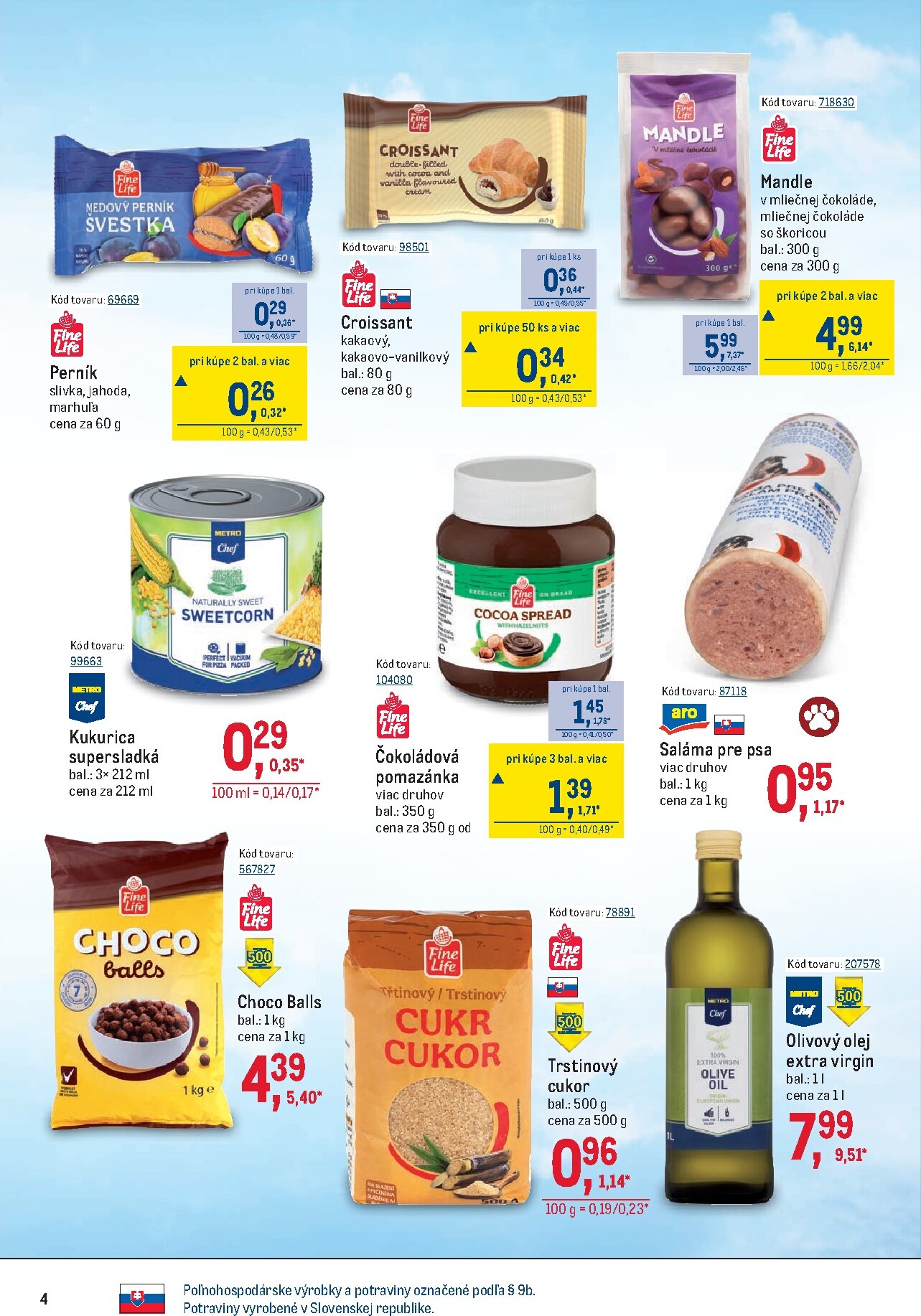 metro - Aktuálny leták Metro - Maloobchod platný od stredy, 08.04.2026 do utorka, 21.04.2026 - page: 4