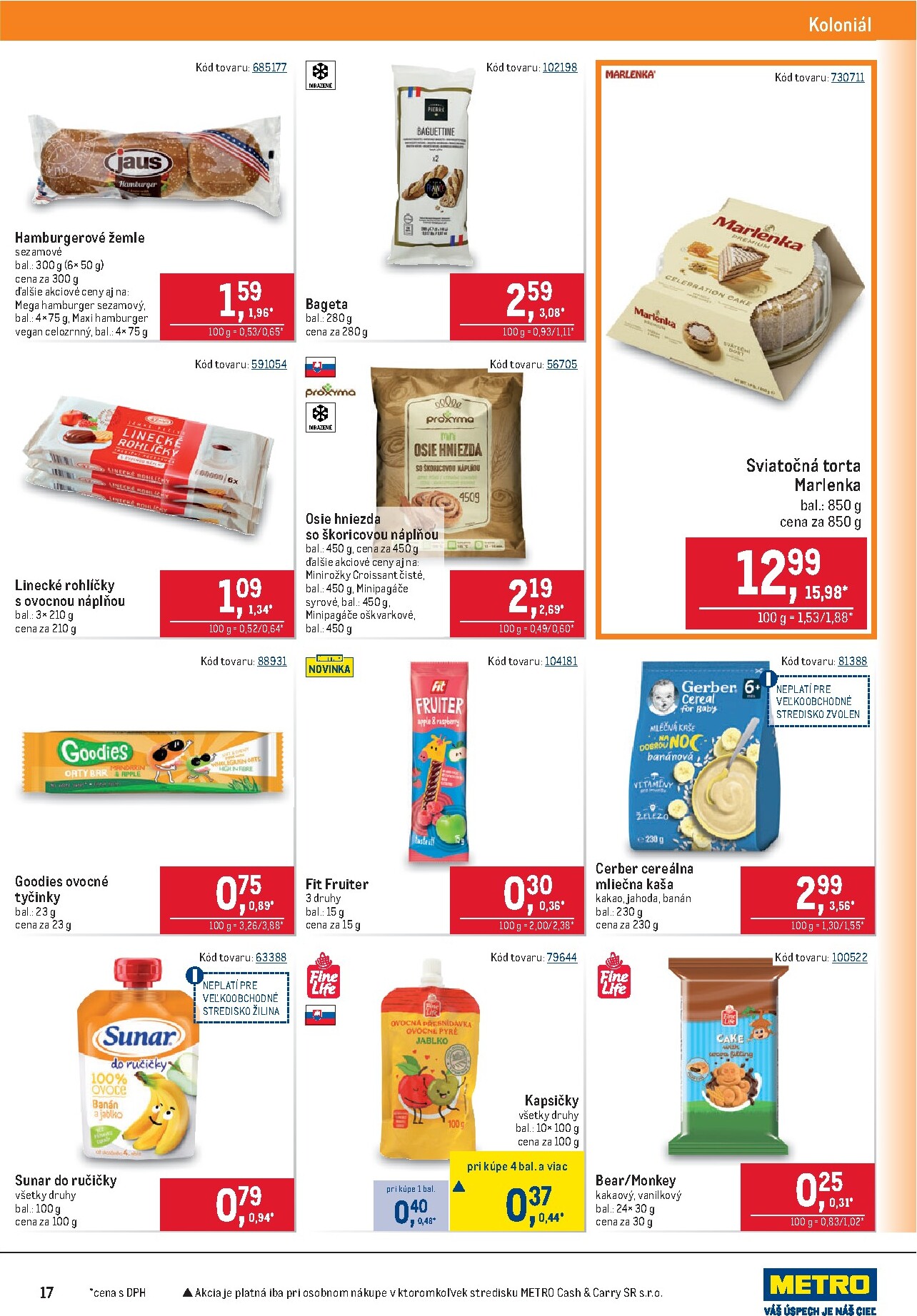 metro - Aktuálny leták Metro - Maloobchod platný od stredy, 08.04.2026 do utorka, 21.04.2026 - page: 17