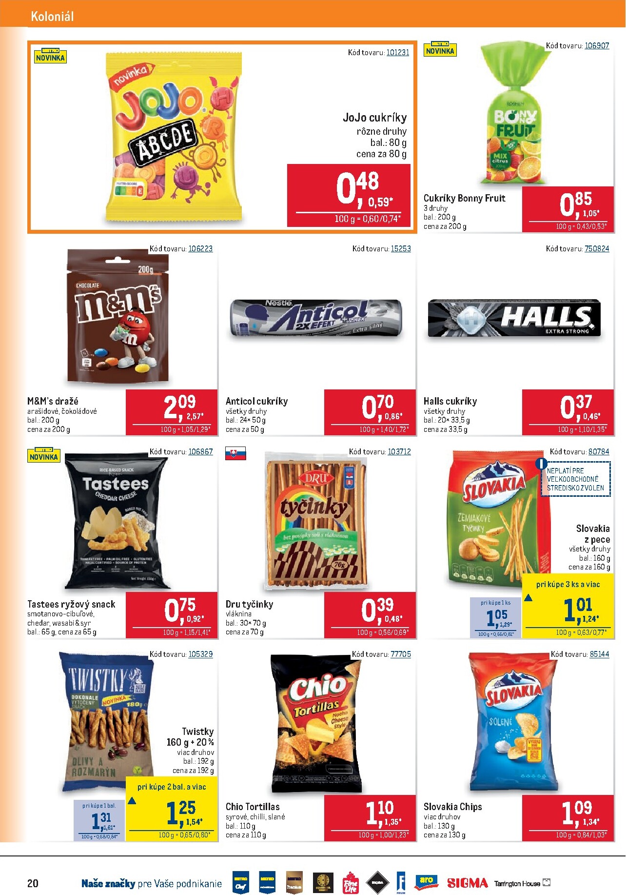 metro - Aktuálny leták Metro - Maloobchod platný od stredy, 08.04.2026 do utorka, 21.04.2026 - page: 20