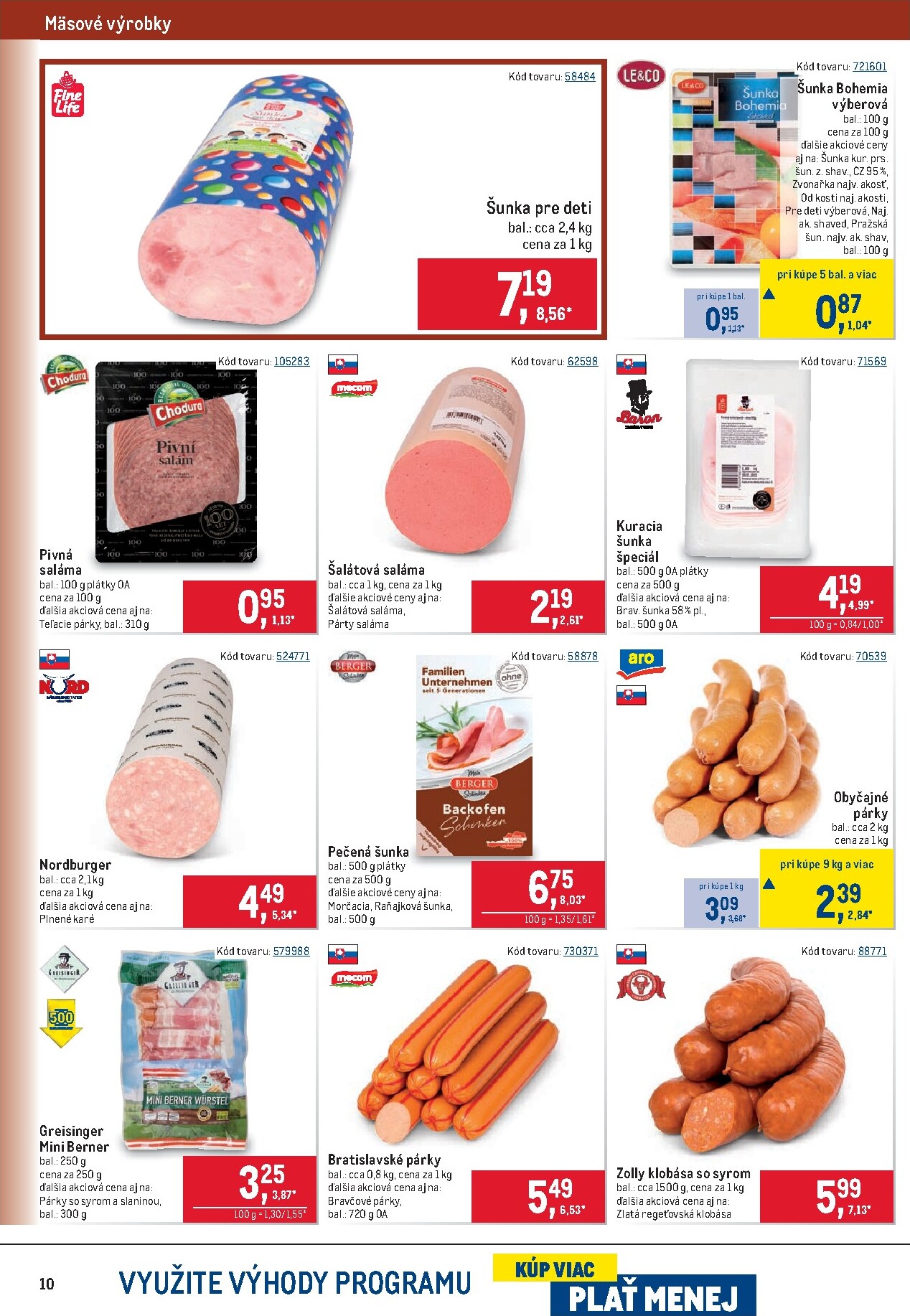 metro - Aktuálny leták Metro - Maloobchod platný od stredy, 08.04.2026 do utorka, 21.04.2026 - page: 10