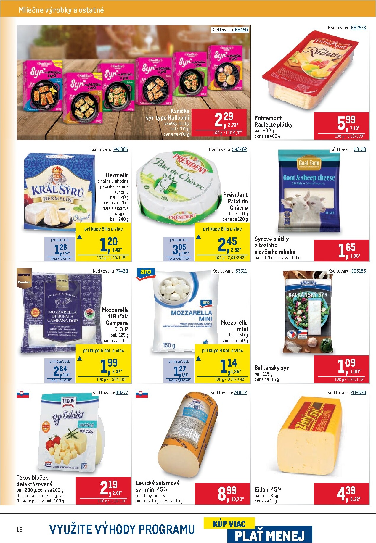 metro - Aktuálny leták Metro - Maloobchod platný od stredy, 08.04.2026 do utorka, 21.04.2026 - page: 16