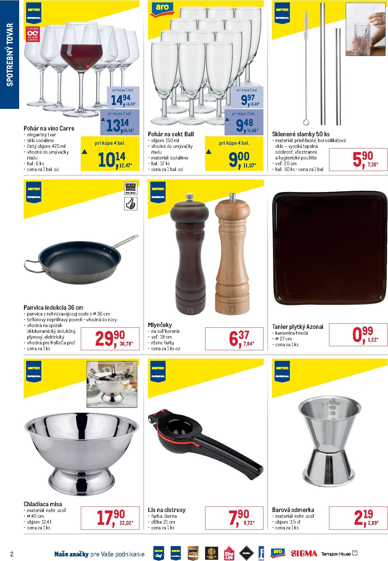 metro - Aktuálny leták Metro - Spotrebný tovar platný od stredy, 08.04.2026 do utorka, 21.04.2026 - page: 2