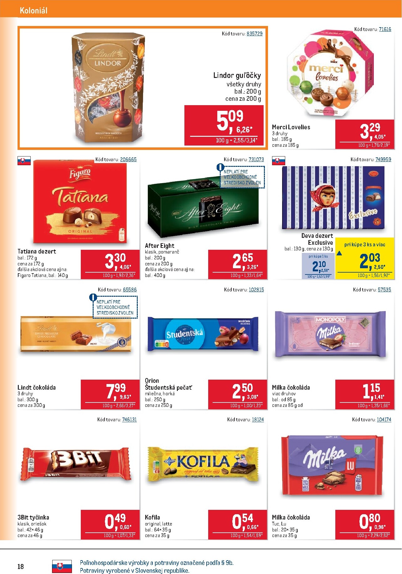 metro - Aktuálny leták Metro - Maloobchod od stredy, 22.04.2026 do utorka, 05.05.2026 - page: 18