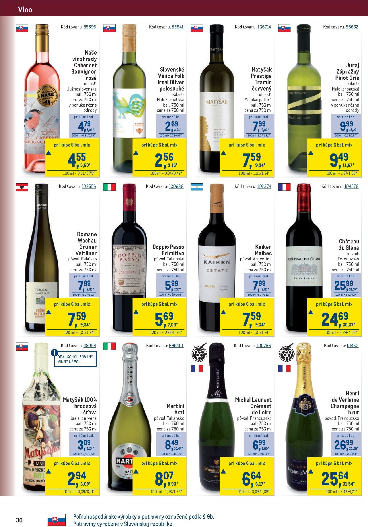 metro - Aktuálny leták Metro - Maloobchod od stredy, 22.04.2026 do utorka, 05.05.2026 - page: 30