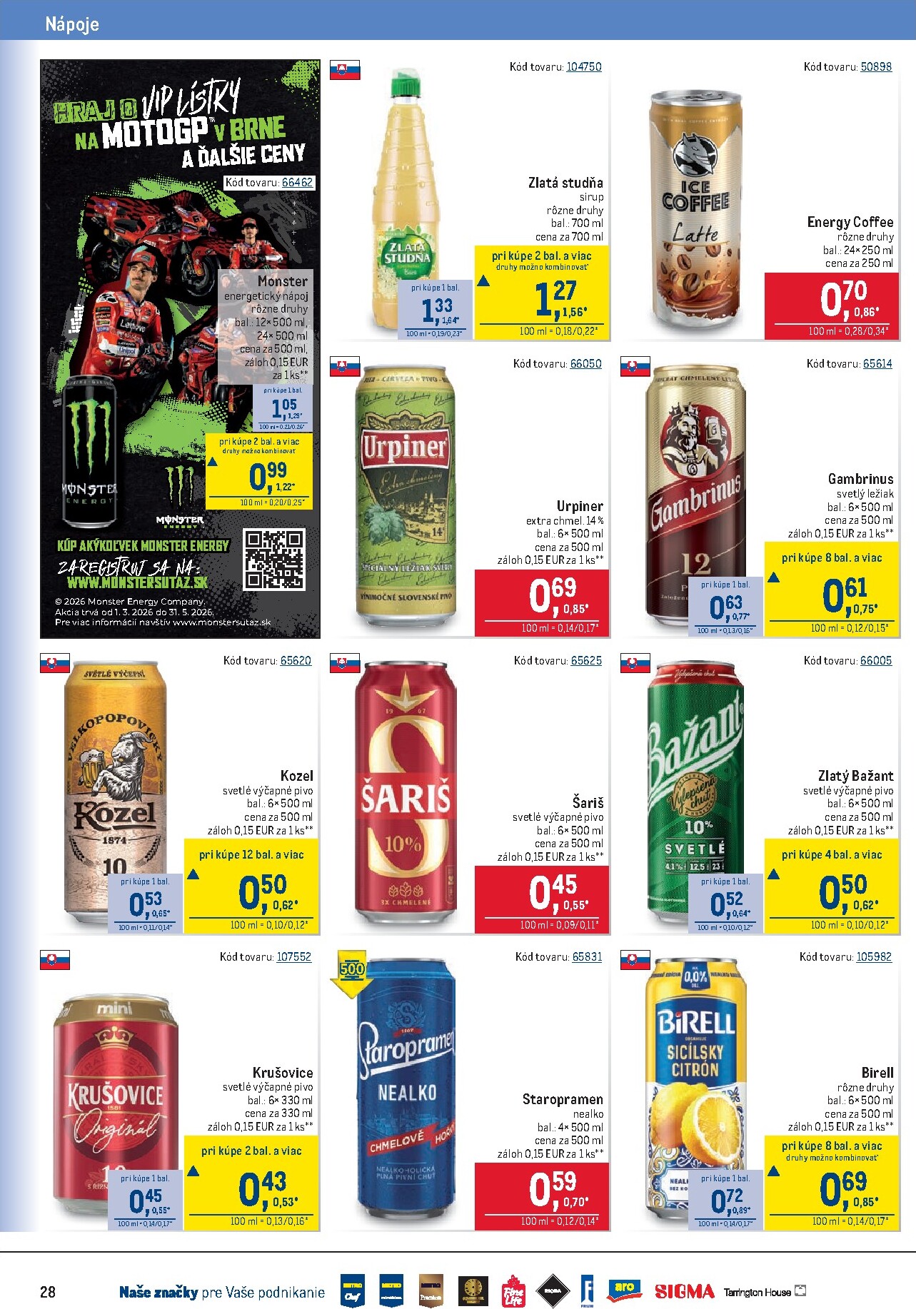 metro - Aktuálny leták Metro - Maloobchod od stredy, 22.04.2026 do utorka, 05.05.2026 - page: 28