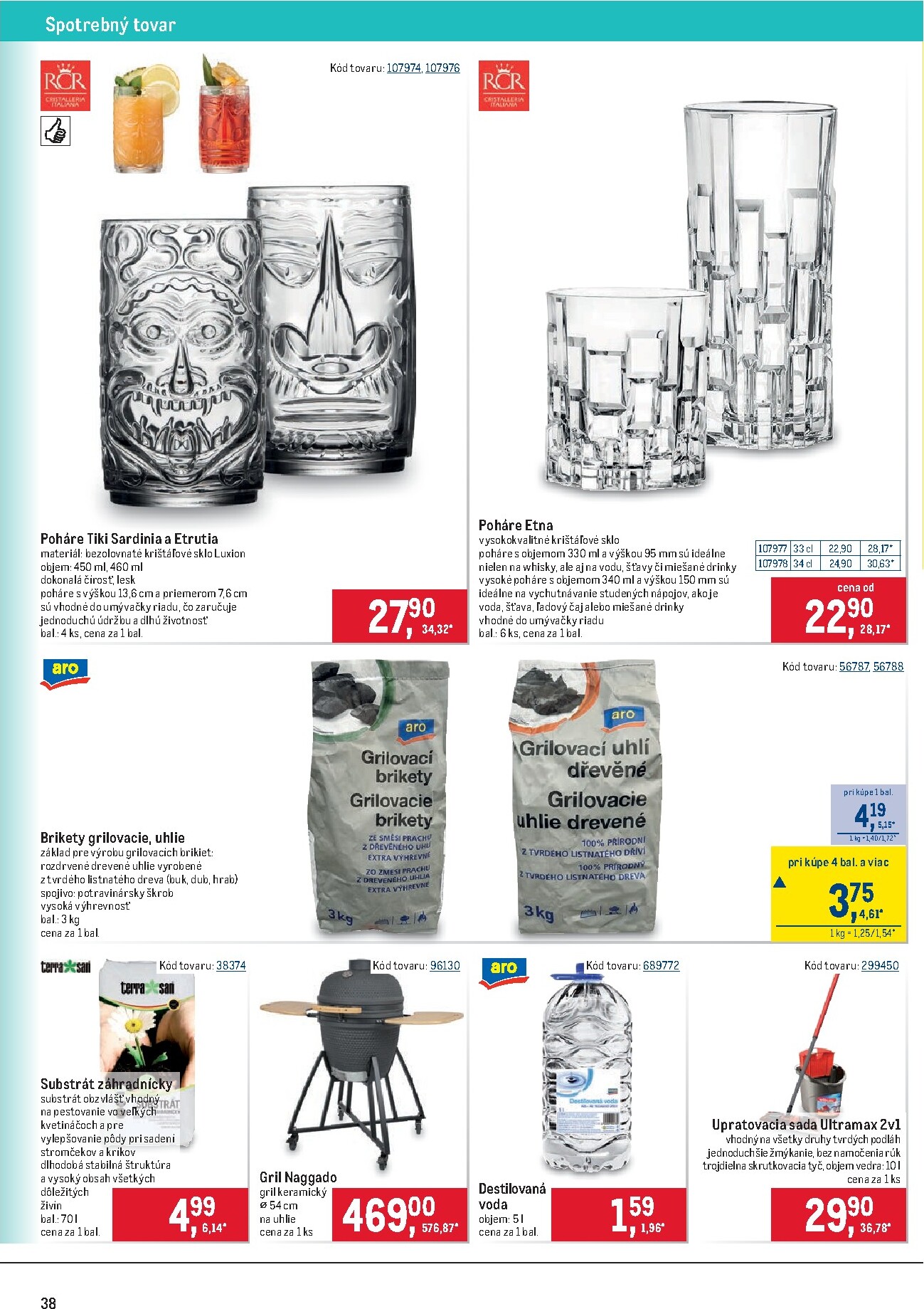 metro - Aktuálny leták Metro - Maloobchod od stredy, 22.04.2026 do utorka, 05.05.2026 - page: 38