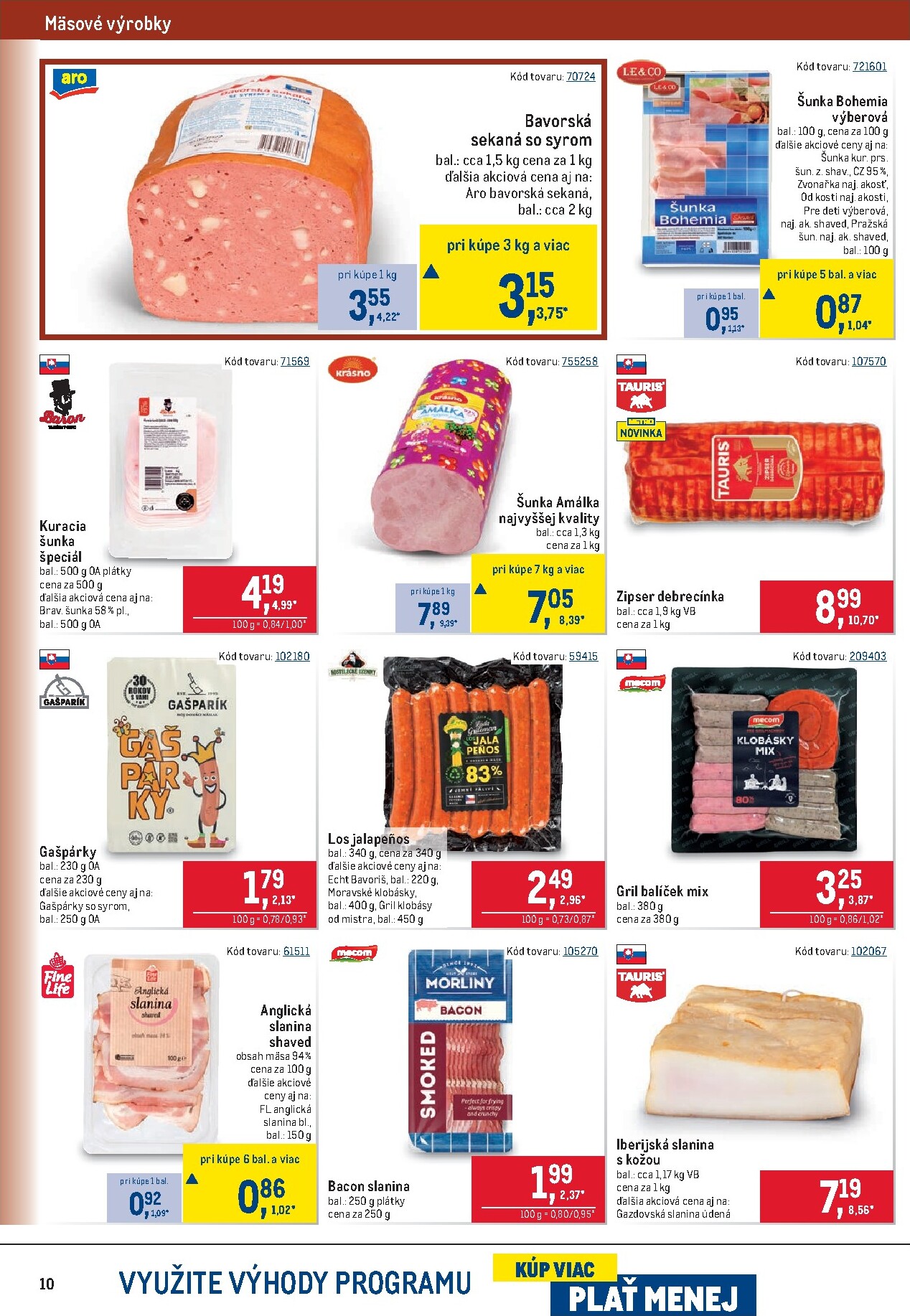 metro - Aktuálny leták Metro - Maloobchod od stredy, 22.04.2026 do utorka, 05.05.2026 - page: 10