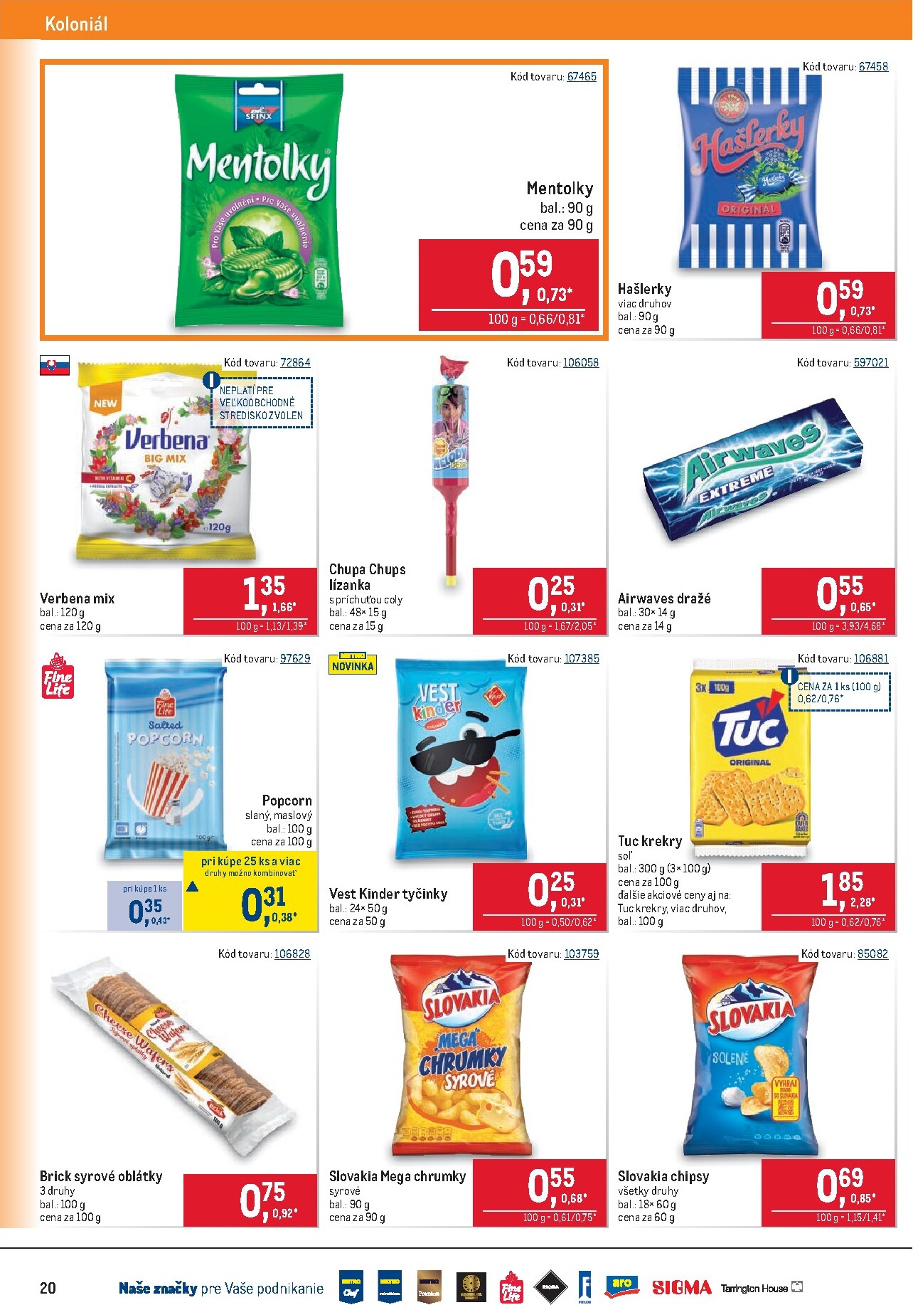 metro - Aktuálny leták Metro - Maloobchod od stredy, 22.04.2026 do utorka, 05.05.2026 - page: 20