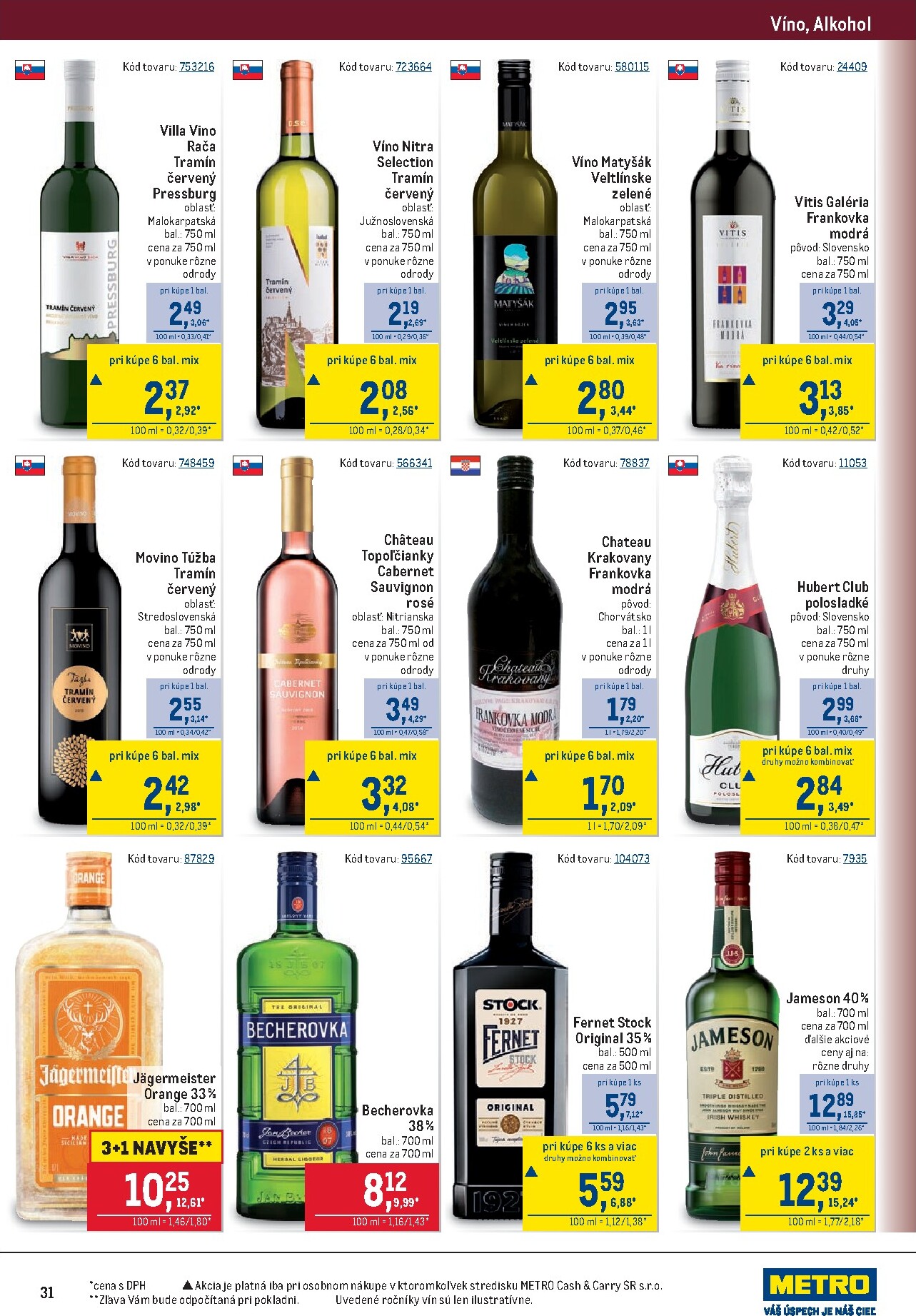 metro - Aktuálny leták Metro - Maloobchod od stredy, 22.04.2026 do utorka, 05.05.2026 - page: 31