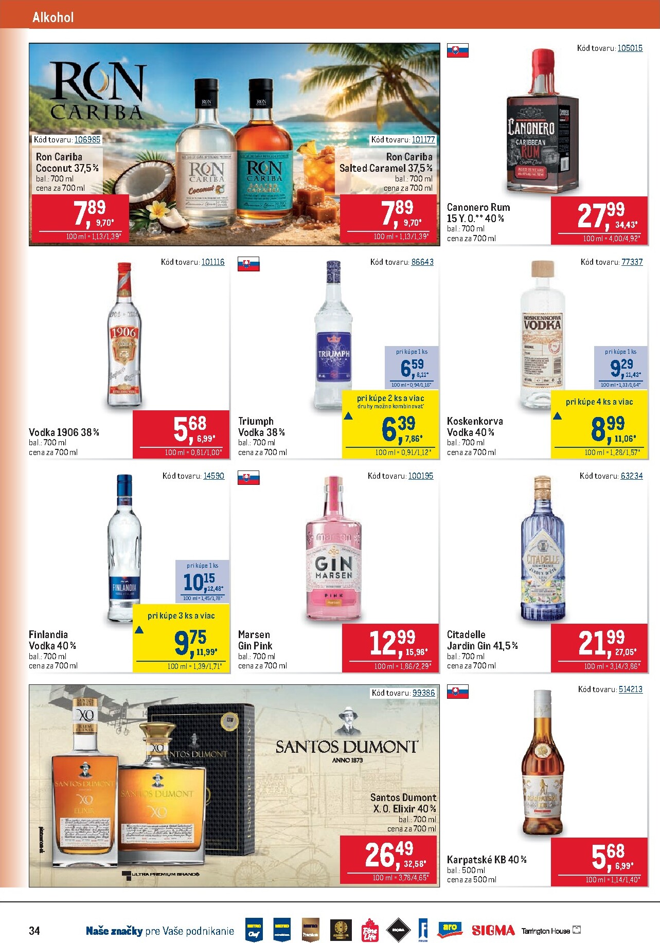 metro - Aktuálny leták Metro - Maloobchod od stredy, 22.04.2026 do utorka, 05.05.2026 - page: 34