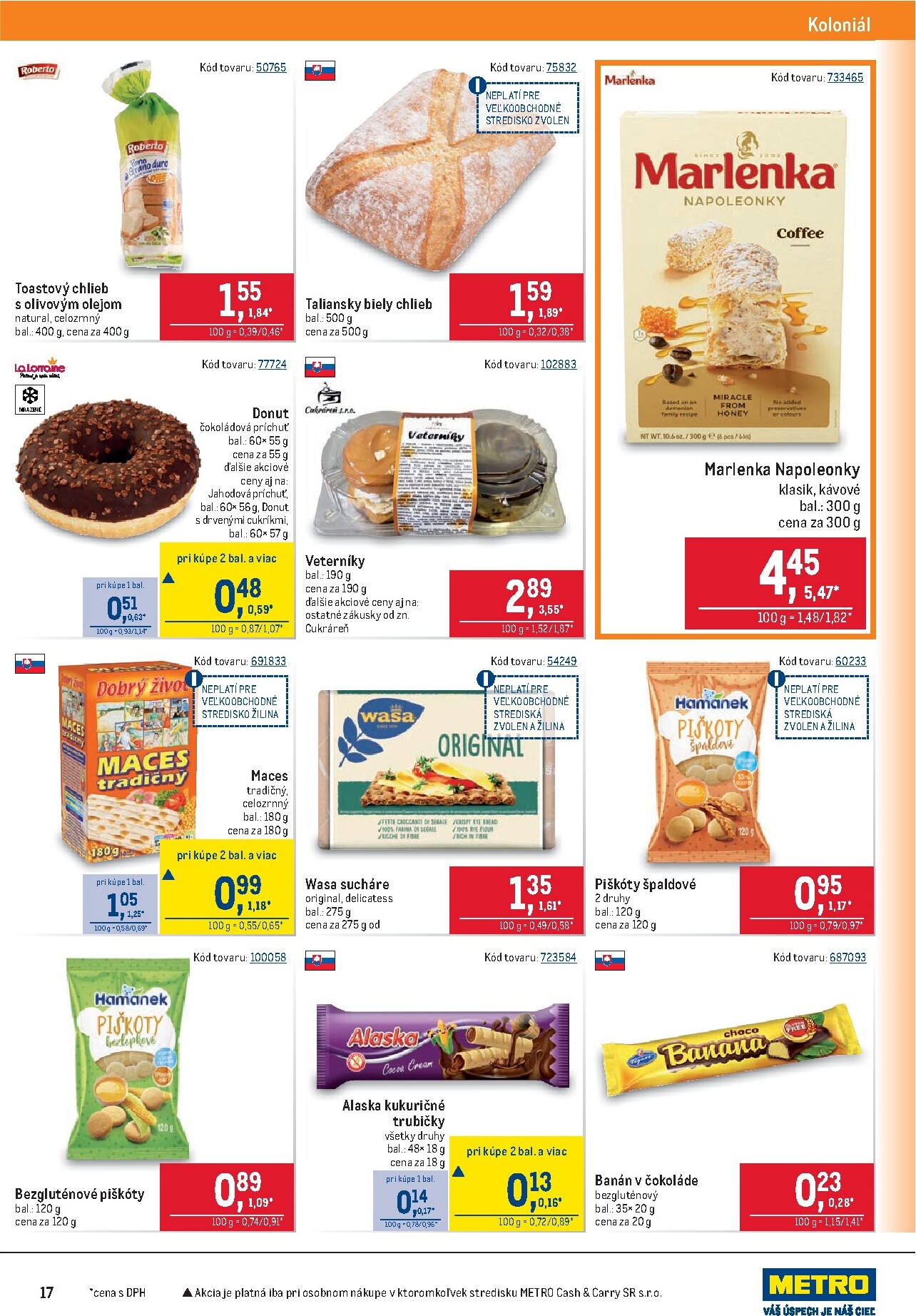 metro - Aktuálny leták Metro - Maloobchod od stredy, 22.04.2026 do utorka, 05.05.2026 - page: 17