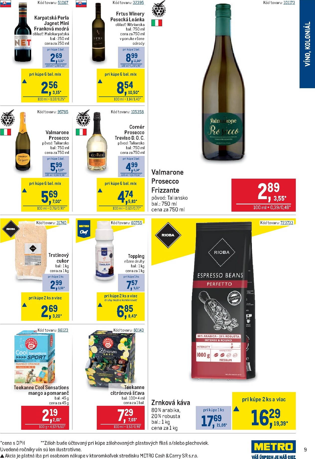 metro - Aktuálny leták Metro - Otvárame sezónu od stredy, 22.04.2026 do utorka, 19.05.2026 - page: 9