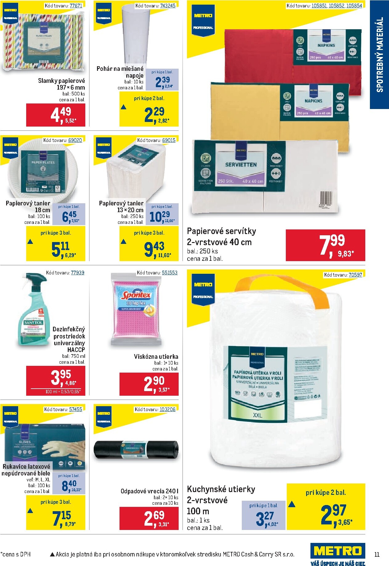 metro - Aktuálny leták Metro - Otvárame sezónu od stredy, 22.04.2026 do utorka, 19.05.2026 - page: 11