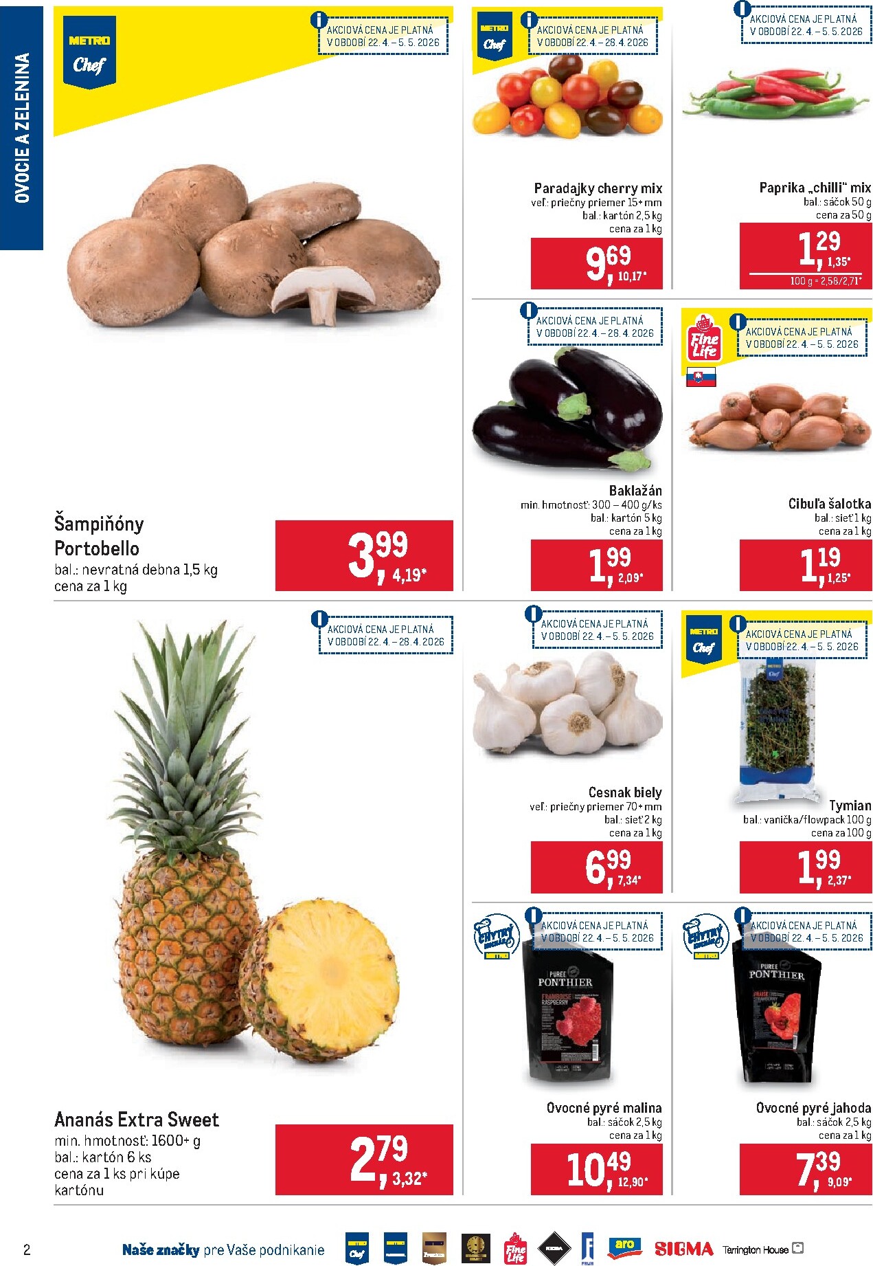 metro - Aktuálny leták Metro - Otvárame sezónu od stredy, 22.04.2026 do utorka, 19.05.2026 - page: 2