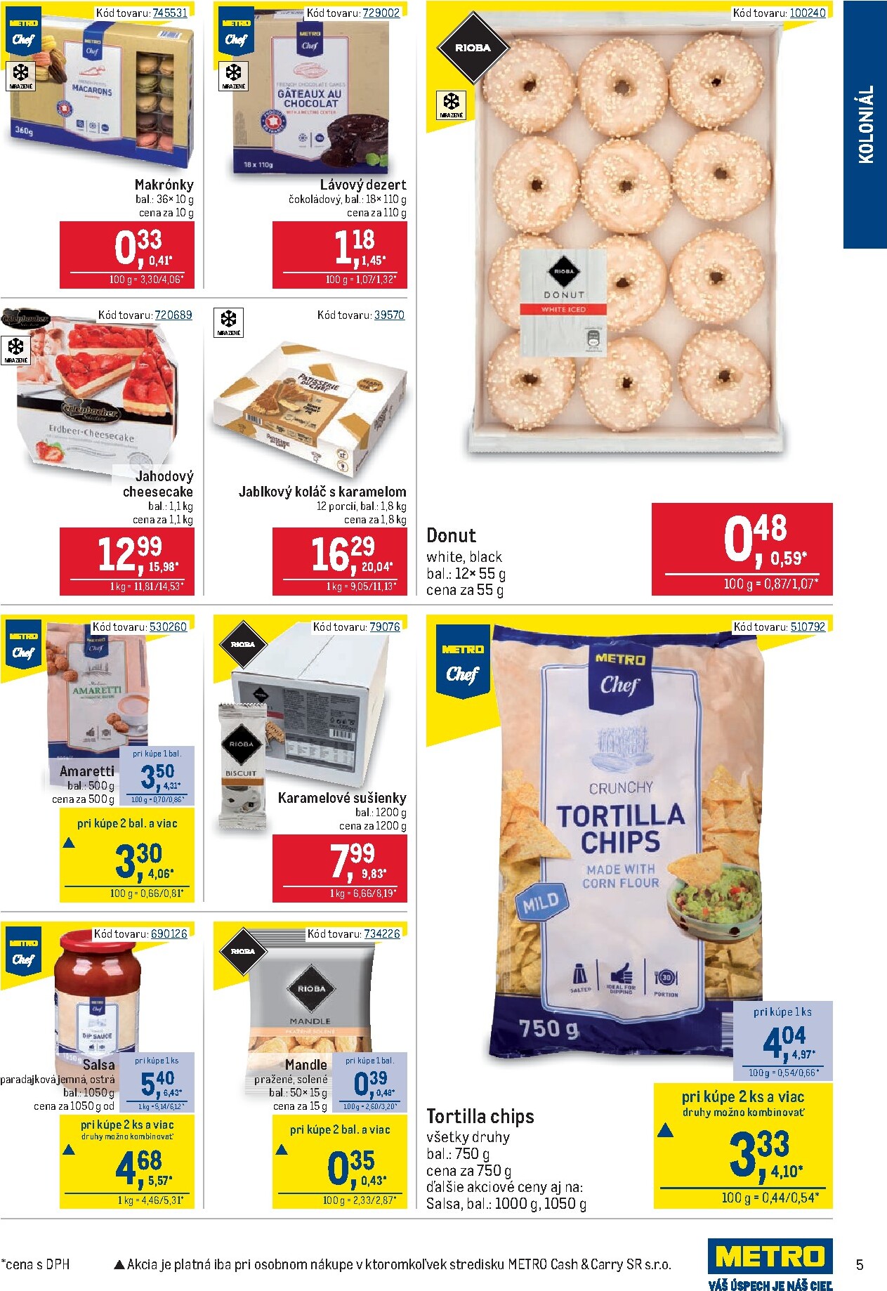 metro - Aktuálny leták Metro - Otvárame sezónu od stredy, 22.04.2026 do utorka, 19.05.2026 - page: 5
