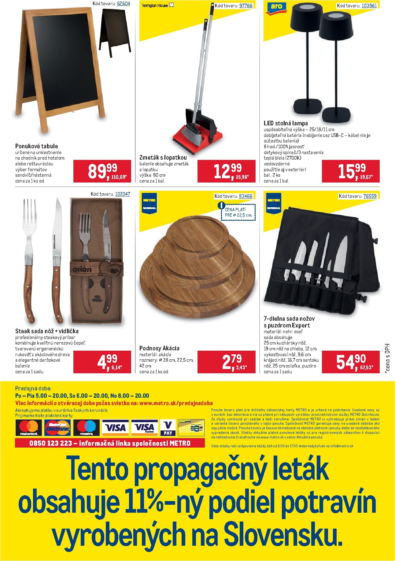 metro - Aktuálny leták Metro - Otvárame sezónu od stredy, 22.04.2026 do utorka, 19.05.2026 - page: 13