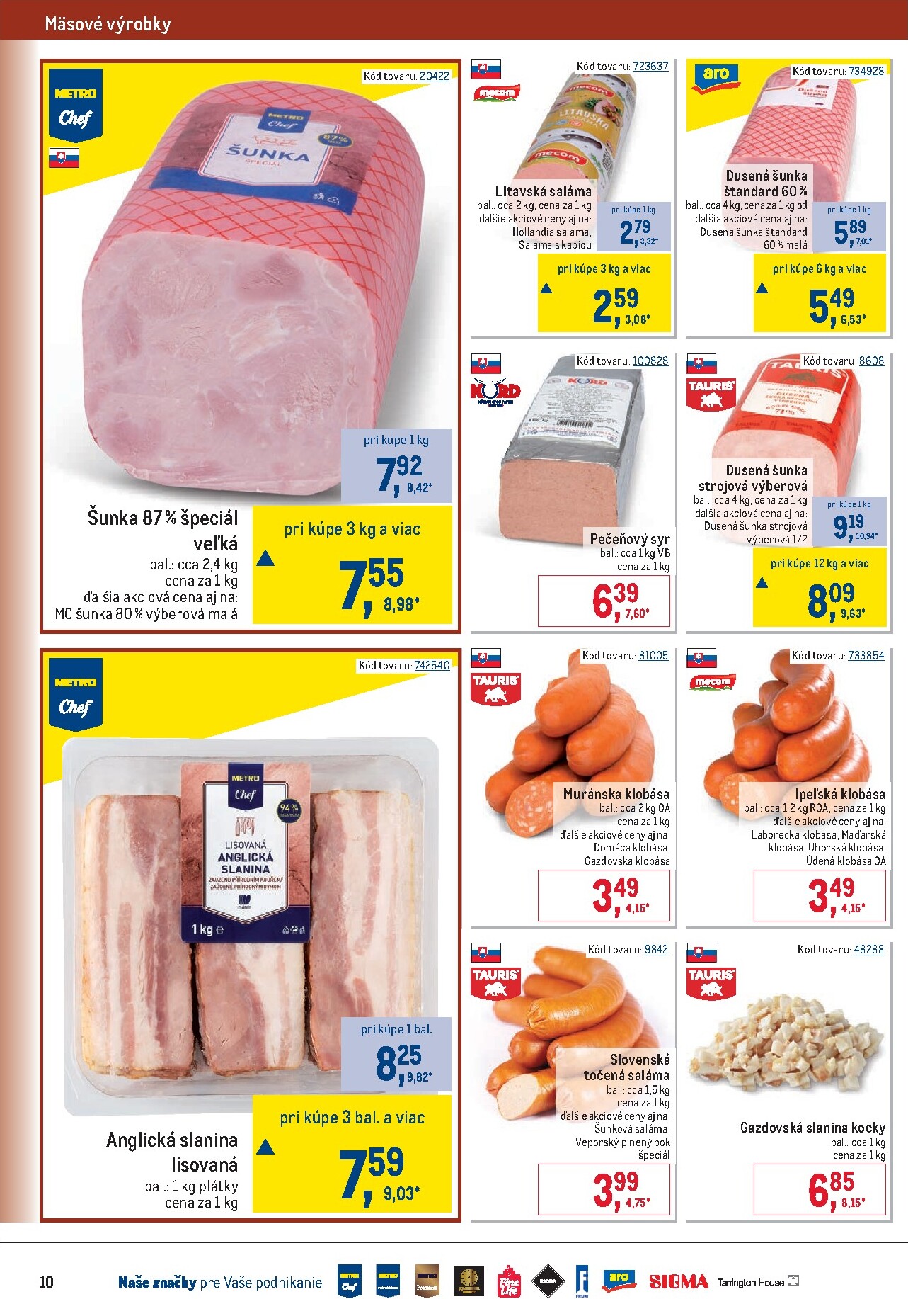 metro - Aktuálny leták Metro - Gastronómia od stredy, 22.04.2026 do utorka, 19.05.2026 - page: 10